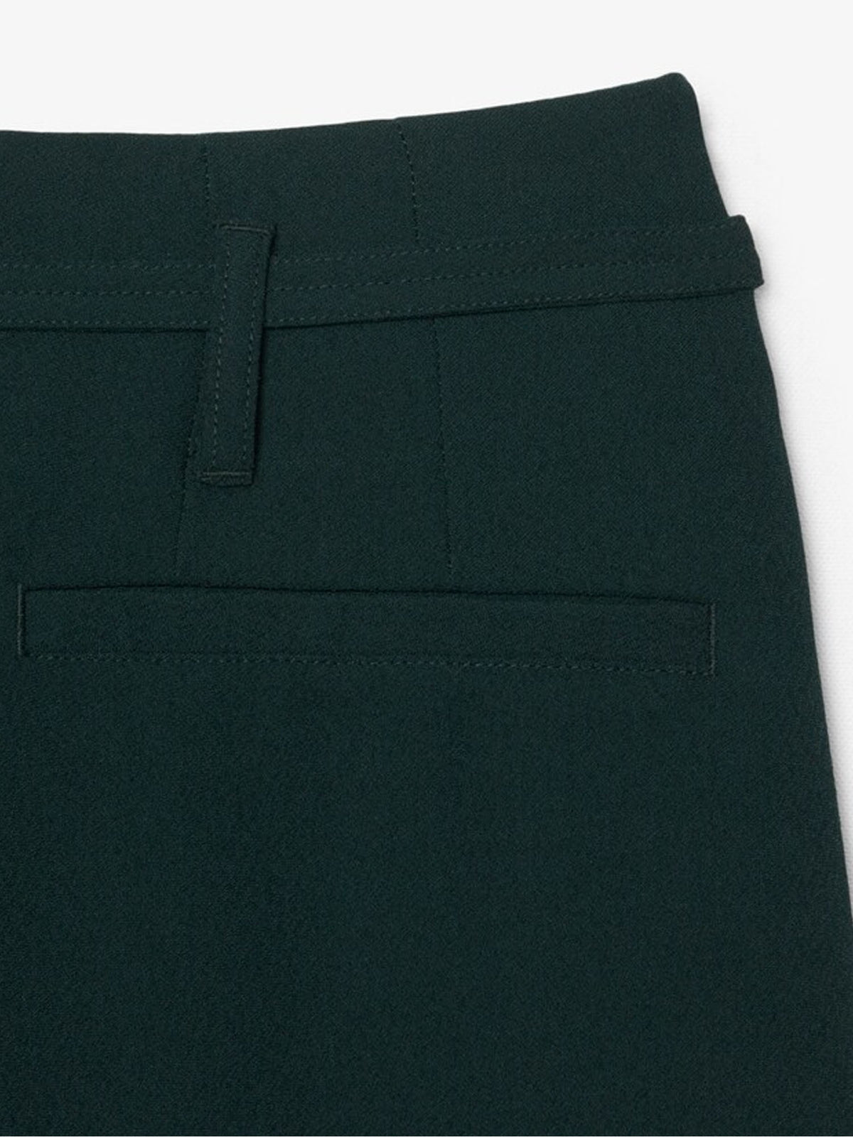 Lacoste Pantaloni oversize con banda in raso Verde