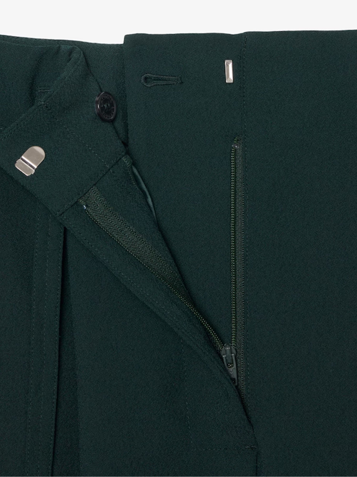 Lacoste Pantaloni oversize con banda in raso Verde