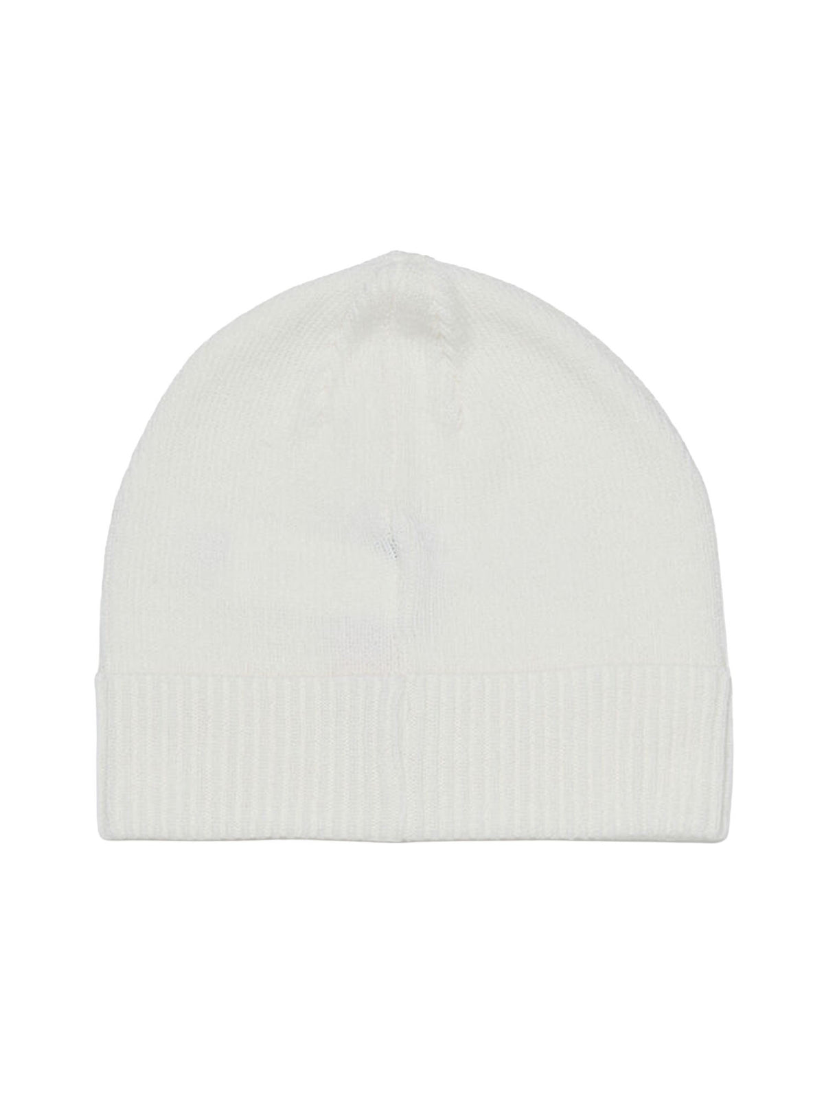 Diesel Berretto in misto lana con logo bambino Bianco