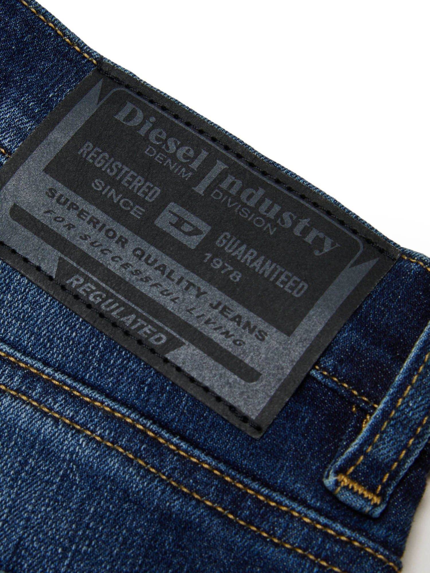 Diesel Jeans a gamba larga Blu