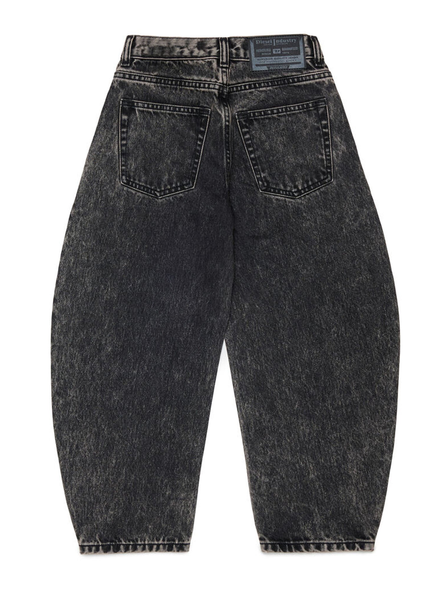 Diesel Relaxed Jeans D-Milty bambino Nero