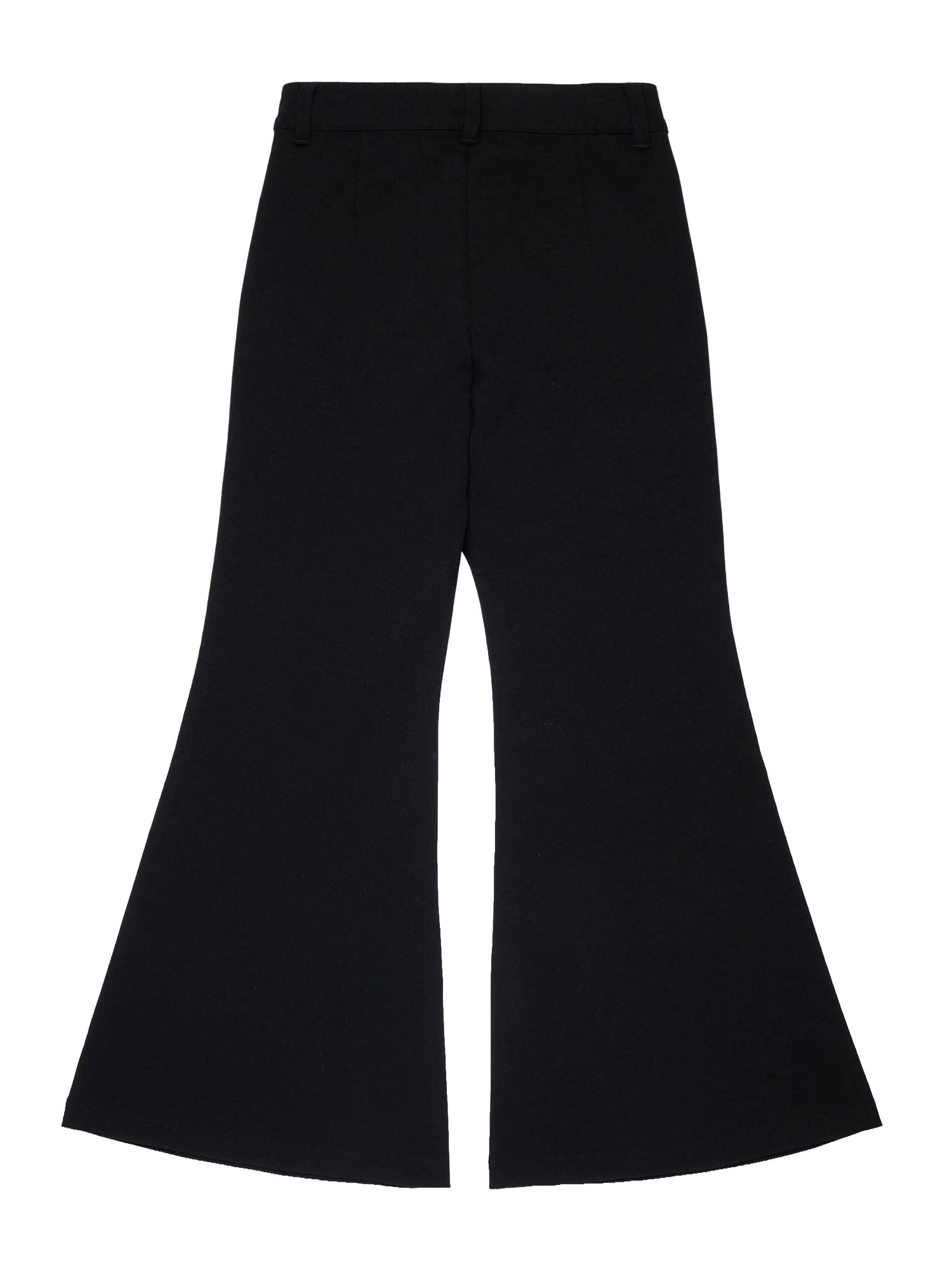 Diesel Pantaloni a zampa in maglia bambino Nero