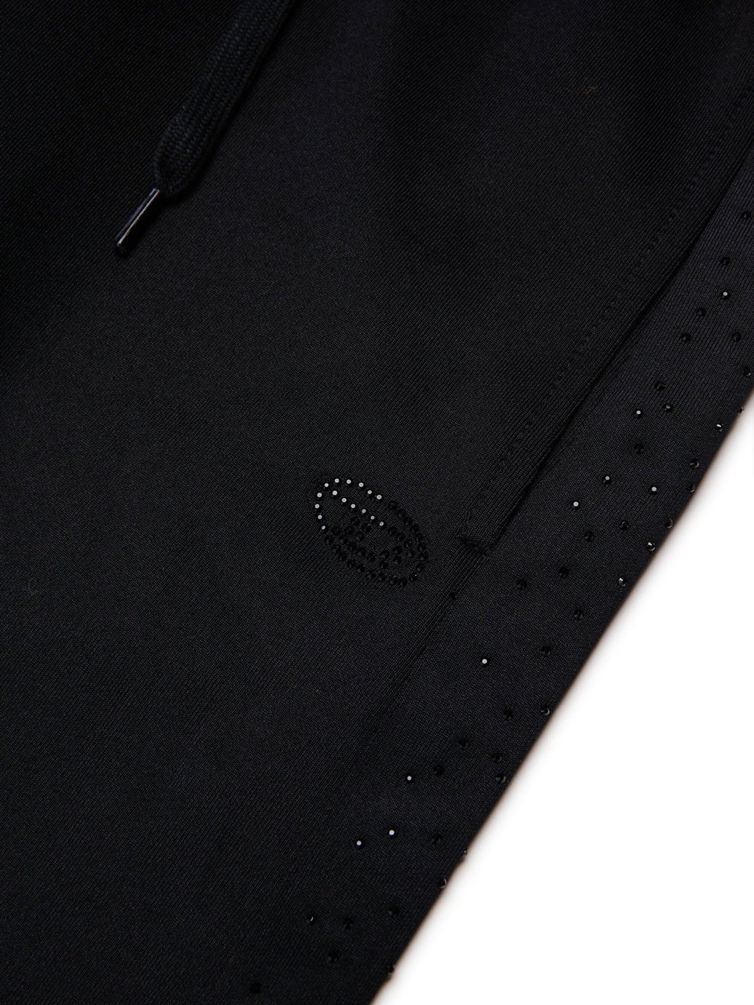 Diesel pantaloni della tuta larghi bambino Nero