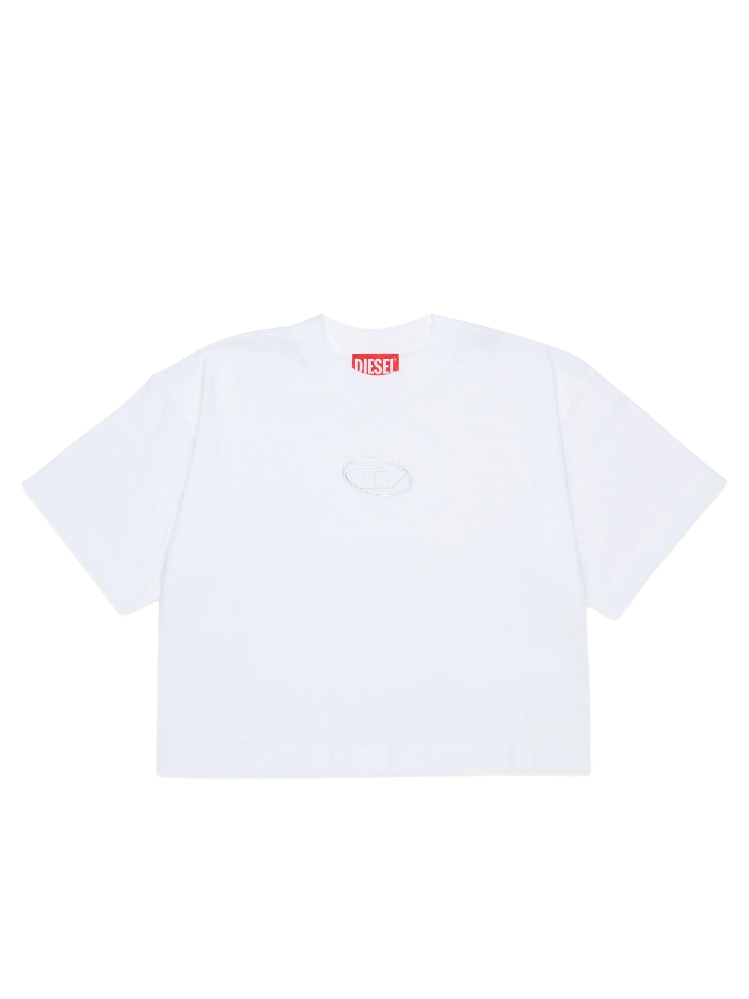 T-shirt con logo ovale D Bambino