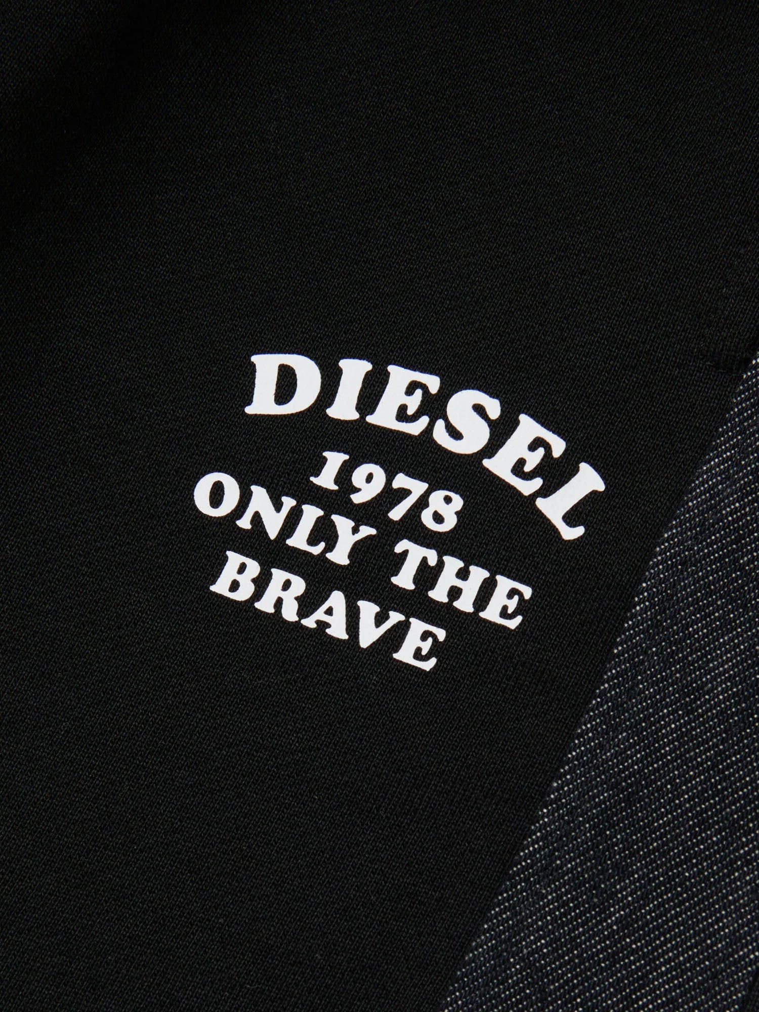 Diesel Pantaloni della tuta con logo Bambino Nero