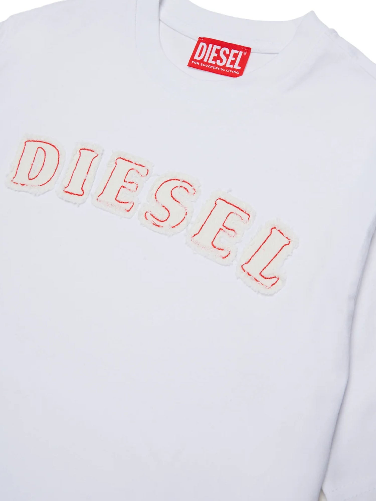 Diesel T-shirt Diesel con logo Bianco