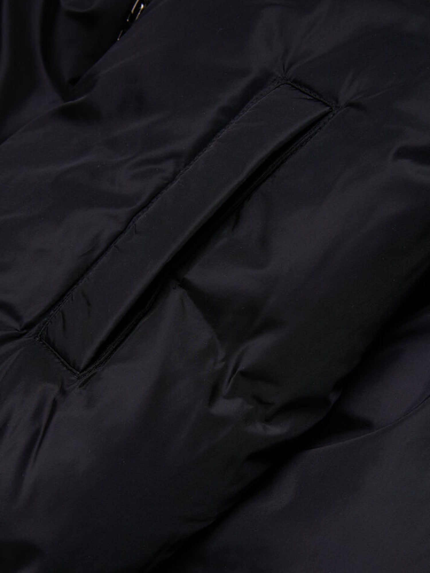 Diesel Piumino con cappuccio bambino Nero