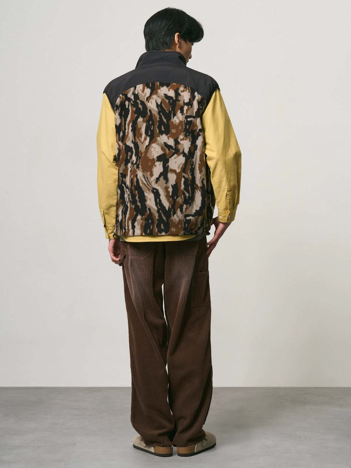 Gramicci Big Wale Carpenter Pants Marrone
