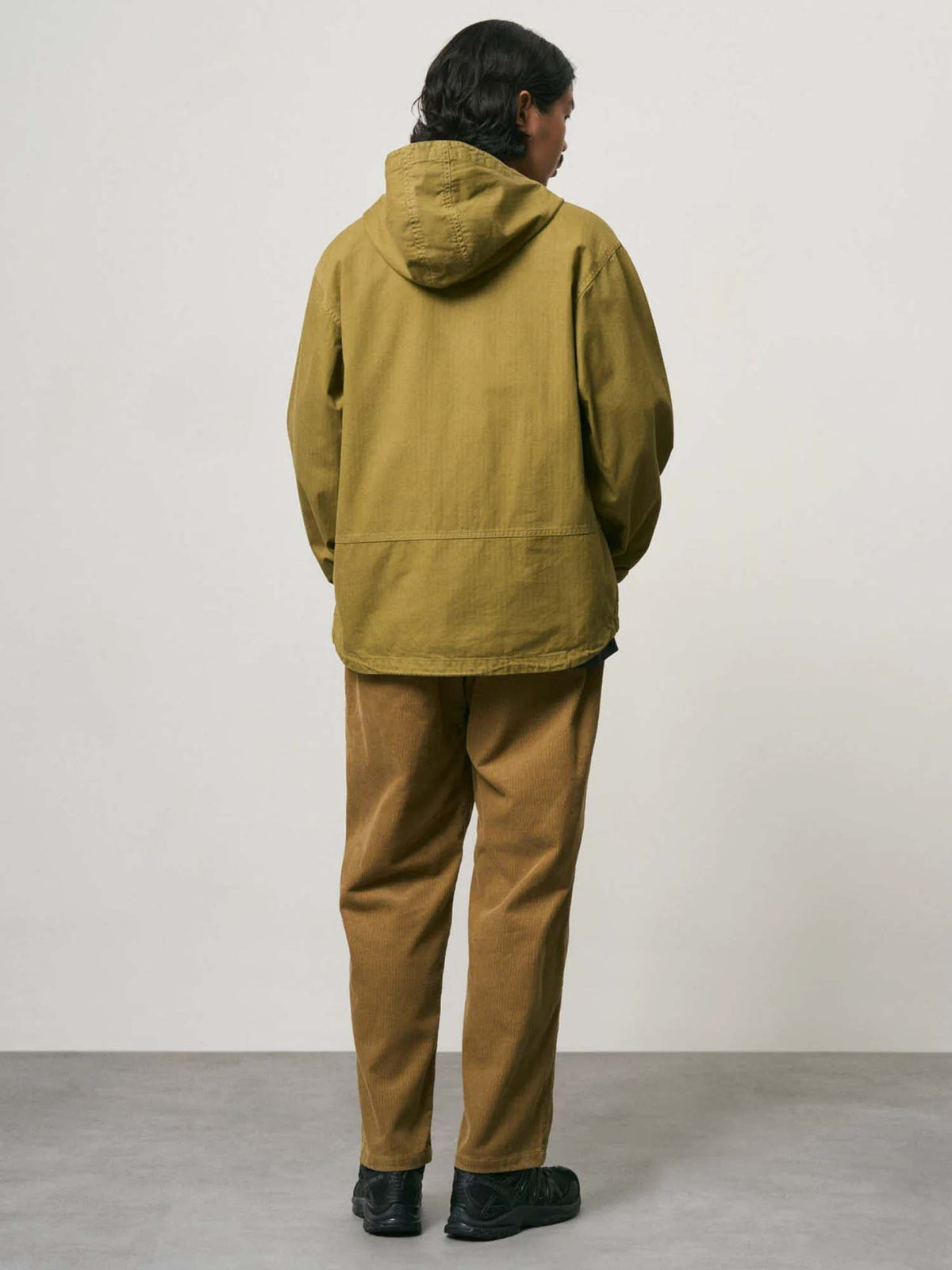 Gramicci Cord Loose Tapered Ridge Pants Beige