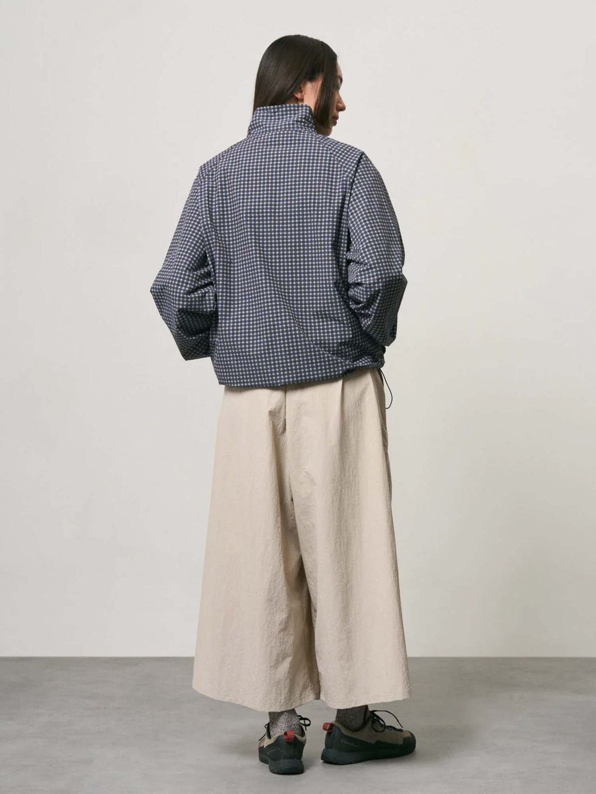 Gramicci Nylon Flare Pants Beige