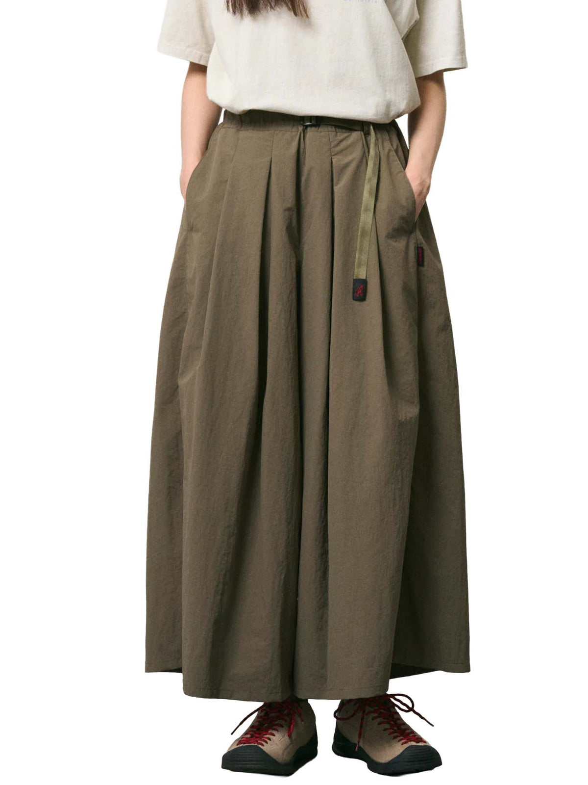 Gramicci Nylon Flare Pants Verde