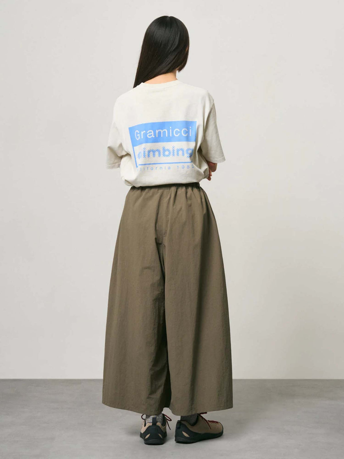 Gramicci Nylon Flare Pants Verde