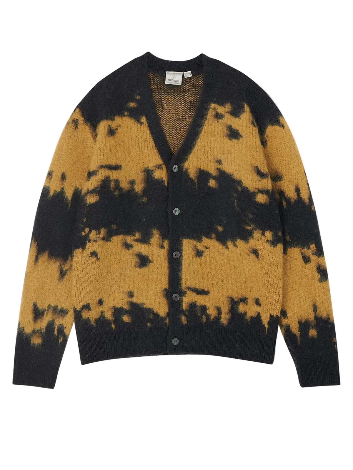 Gramicci Mohair Splatter Cardigan Multicolore