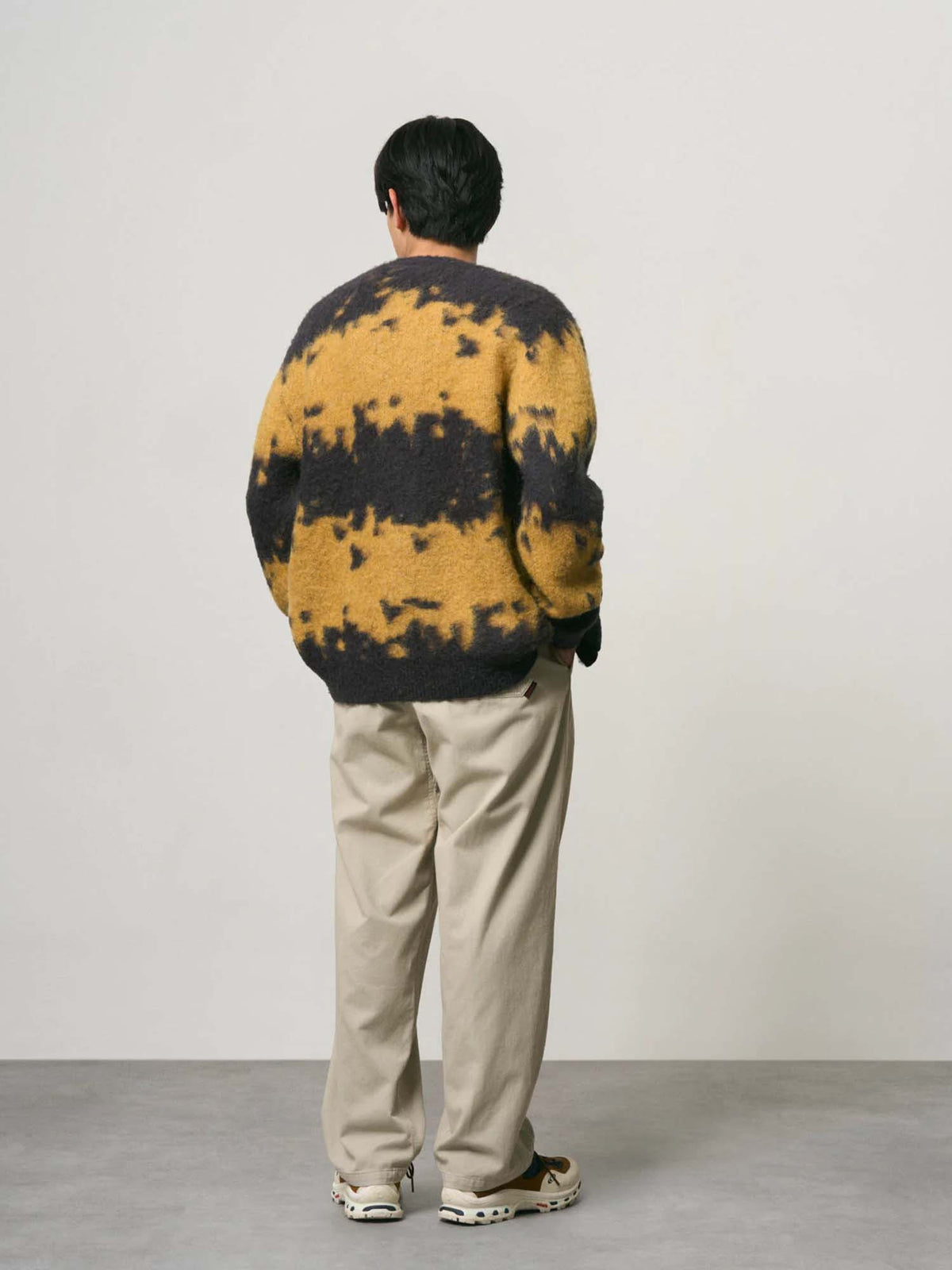 Gramicci Mohair Splatter Cardigan Multicolore
