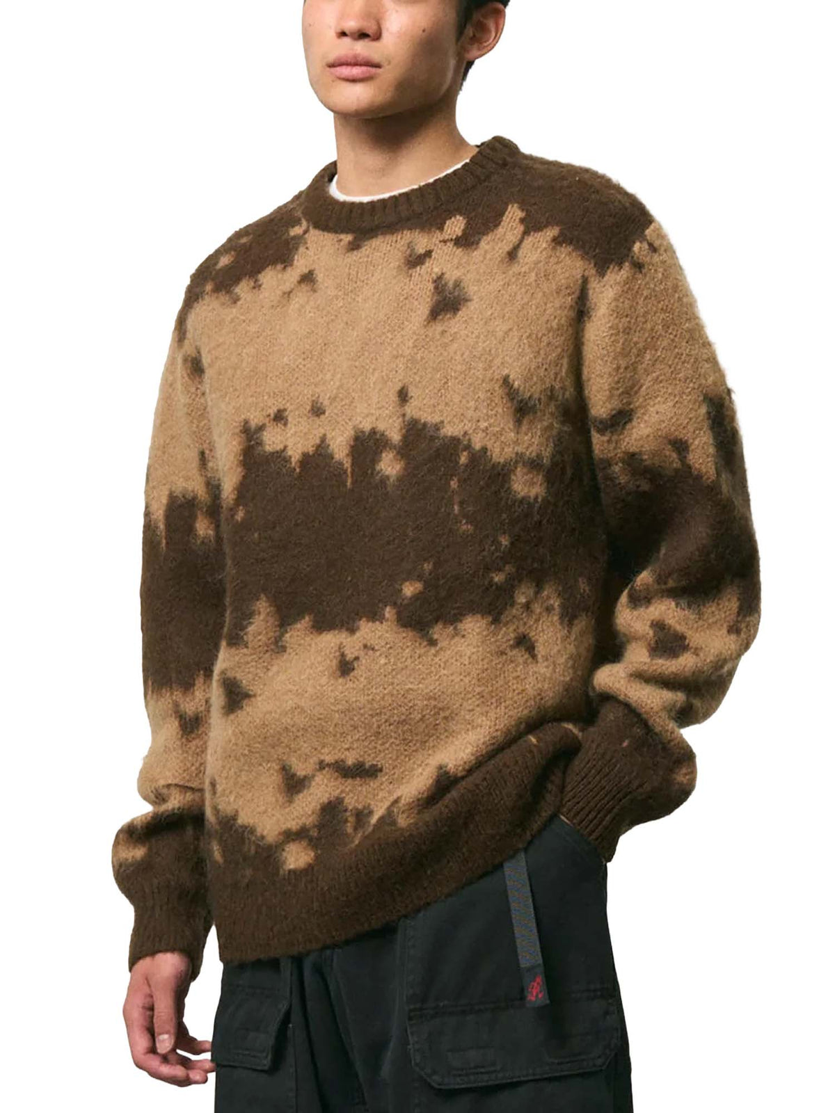Gramicci Mohair Splatter Sweater Multicolore