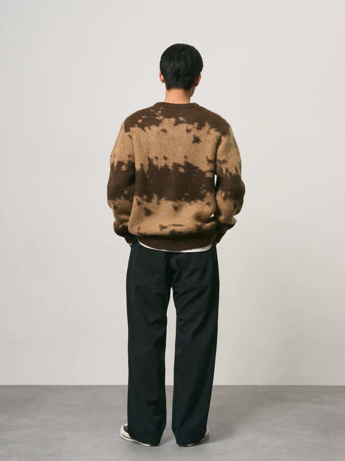 Gramicci Mohair Splatter Sweater Multicolore