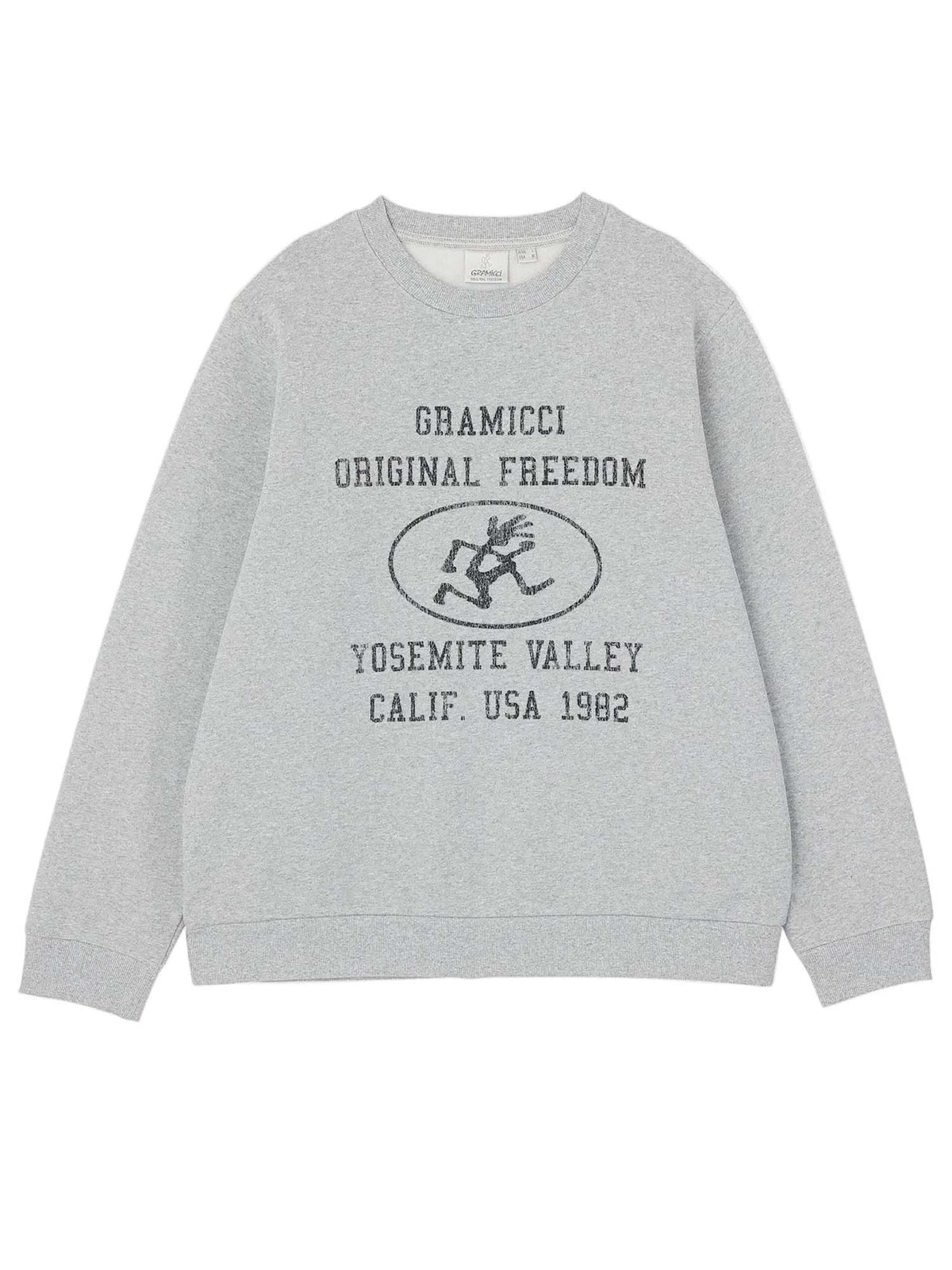 Gramicci Yosemite Valley Sweatshirt Grigio