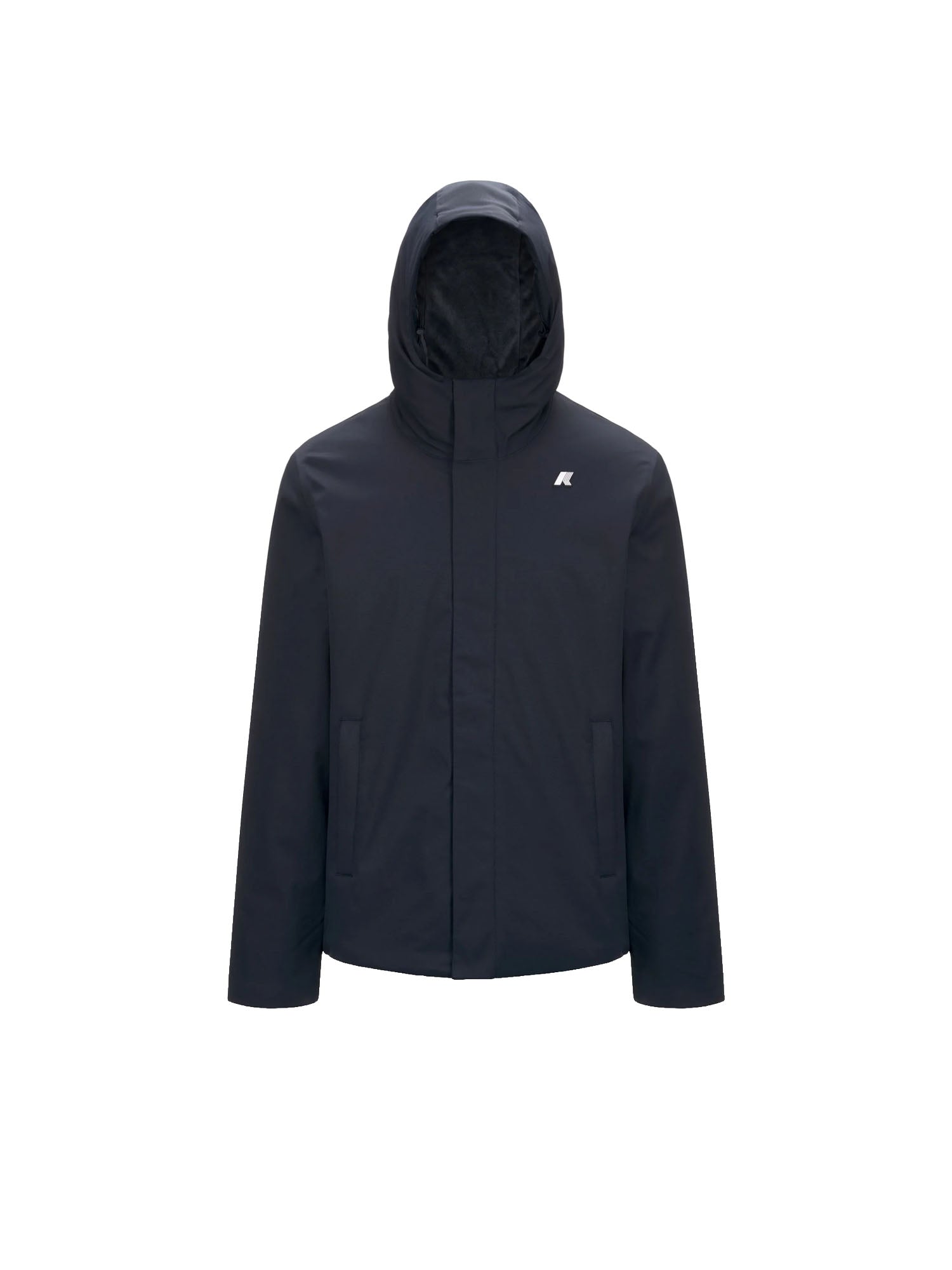 K-way Giacca Jacko Twill Marmotta Blu