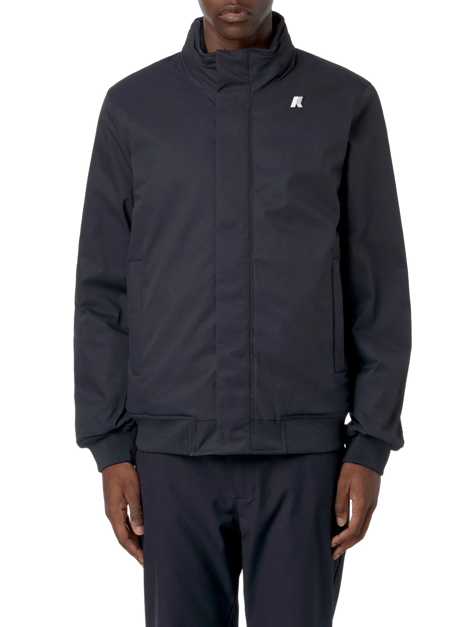 K-way Giacca Amaury Twill Marmotta Blu
