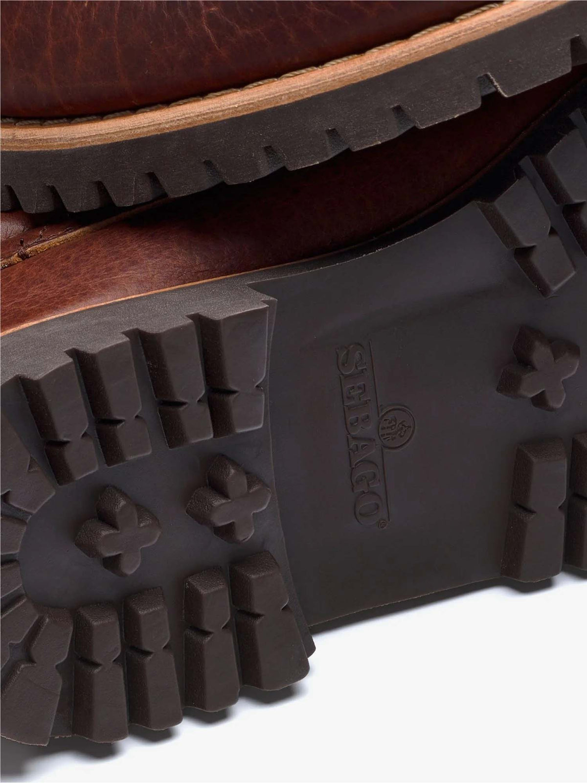 Sebago Mocassino da barca in pelle Acadia Artisan Momoth Marrone