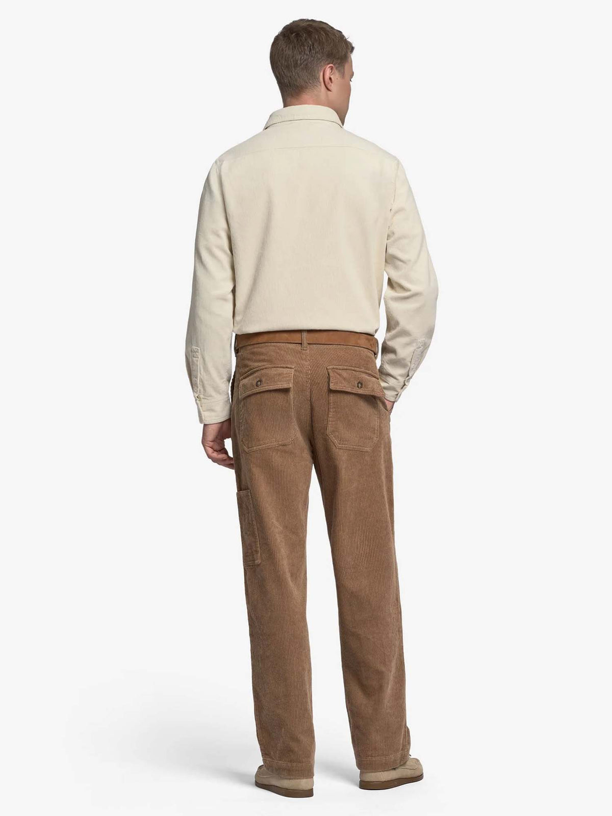 Sebago Pantaloni in velluto Milton Corduroy Marrone