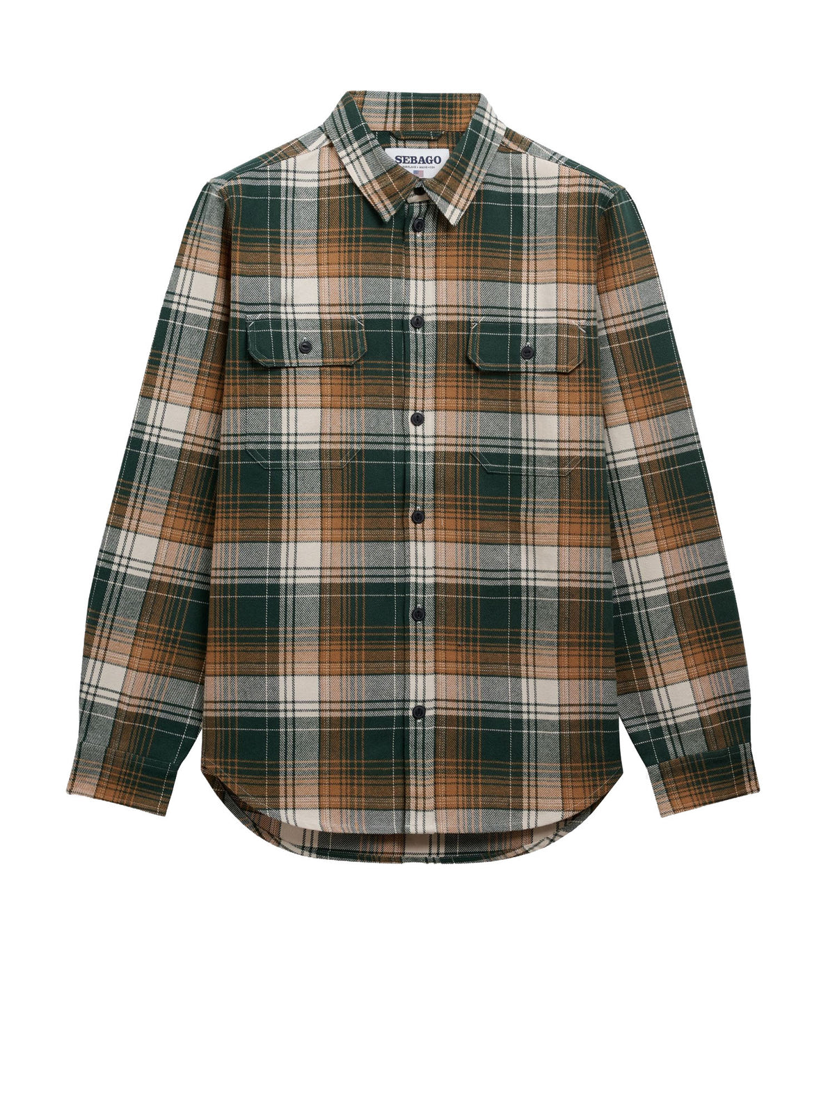 Sebago Overshirt Jib Multicolore