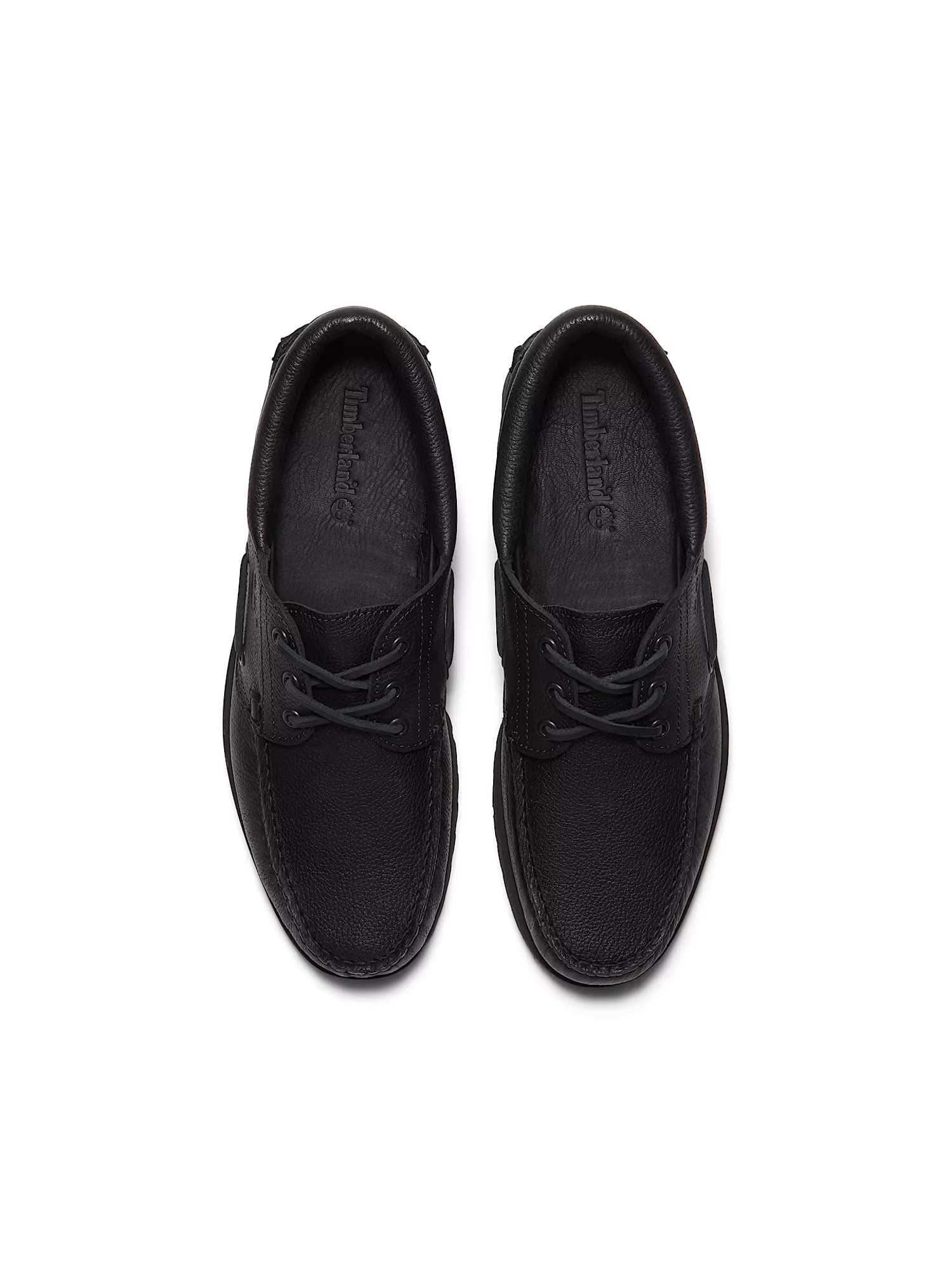 Timberland Scarpa da Barca Timberland® Authentic 3-Eye Lug Handsewn da Uomo Nero
