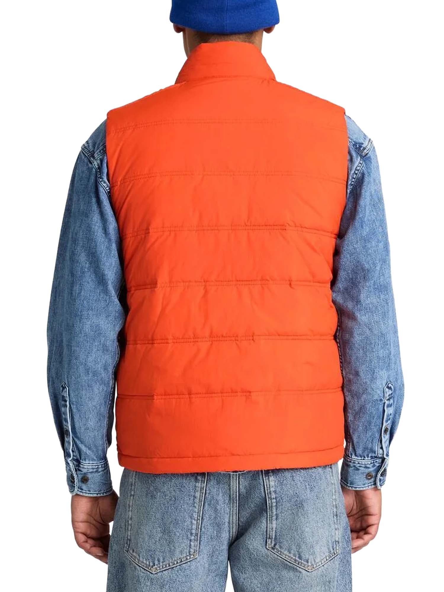 Timberland Piumino Smanicato Idrorepellente Axis Peak da Uomo Arancione