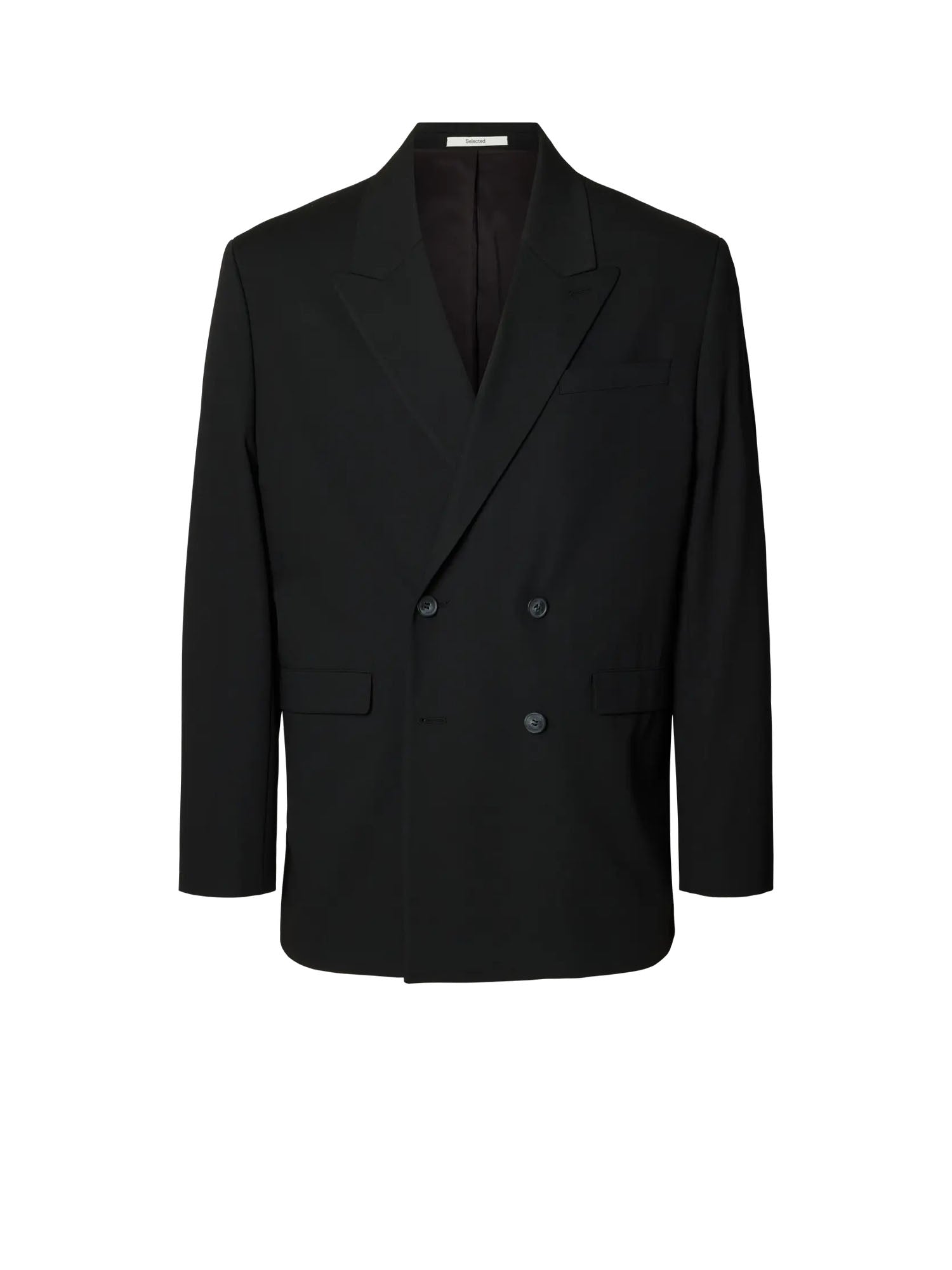 Selected Blazer SLMRELAXED-LIAM Double Breasted Nero