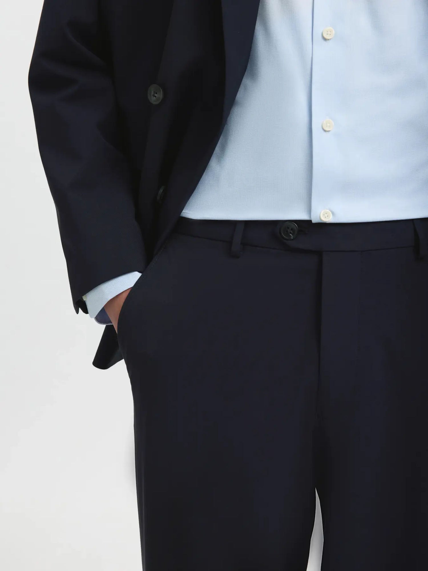 Selected Pantaloni sartoriali SLMLOOSE-LIAM 220 Blu