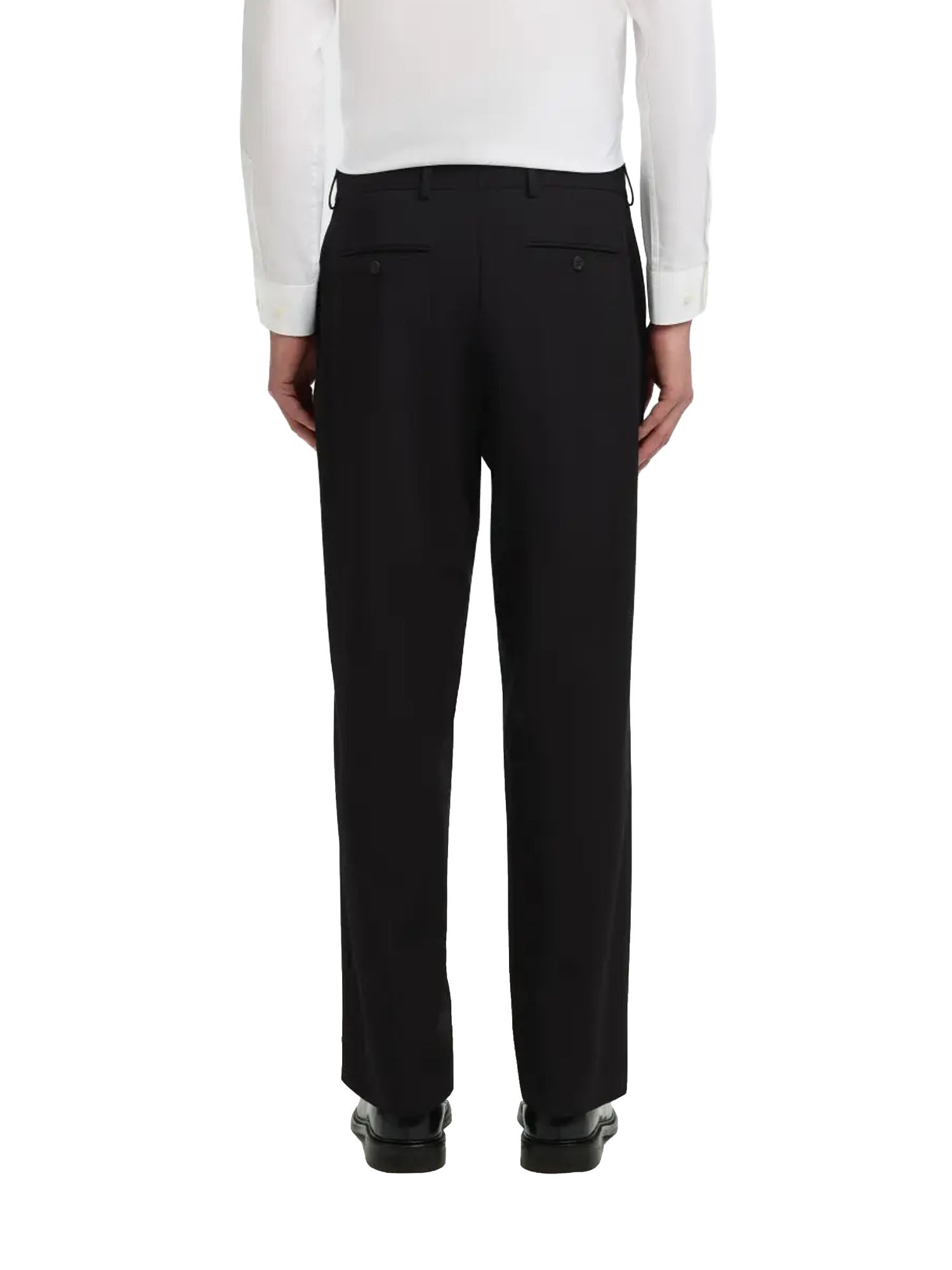 Selected Pantalone sartoriale SLMLoose Liam 220 Flex Nero