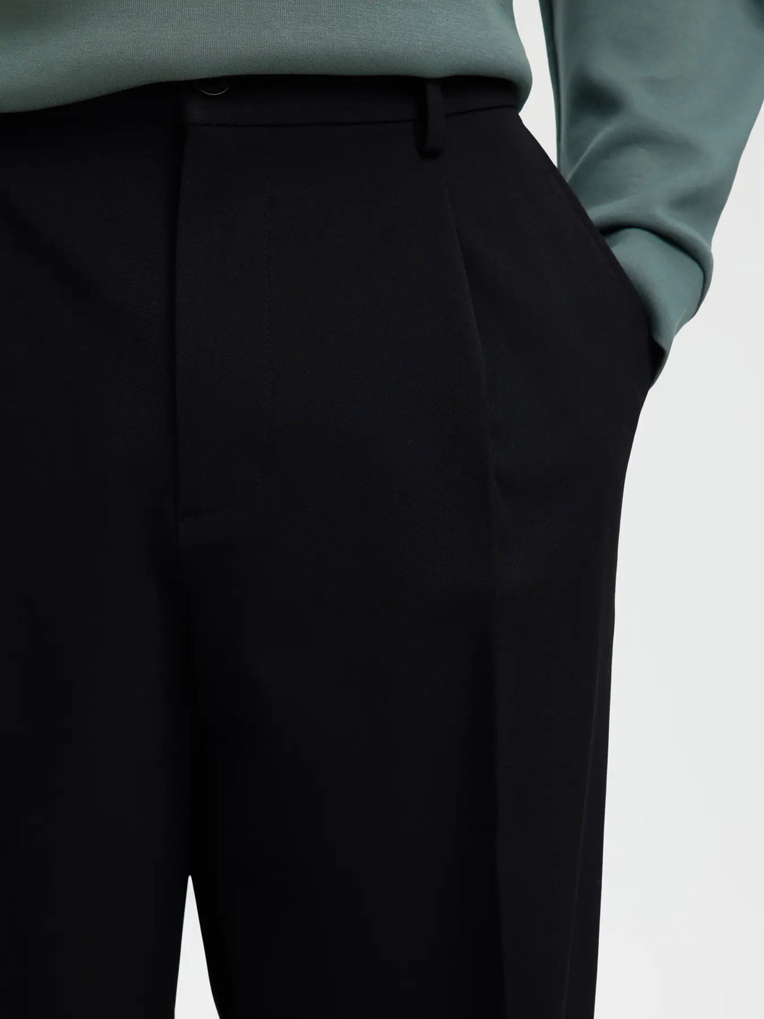 Selected Pantaloni SLM220 Finn Nero