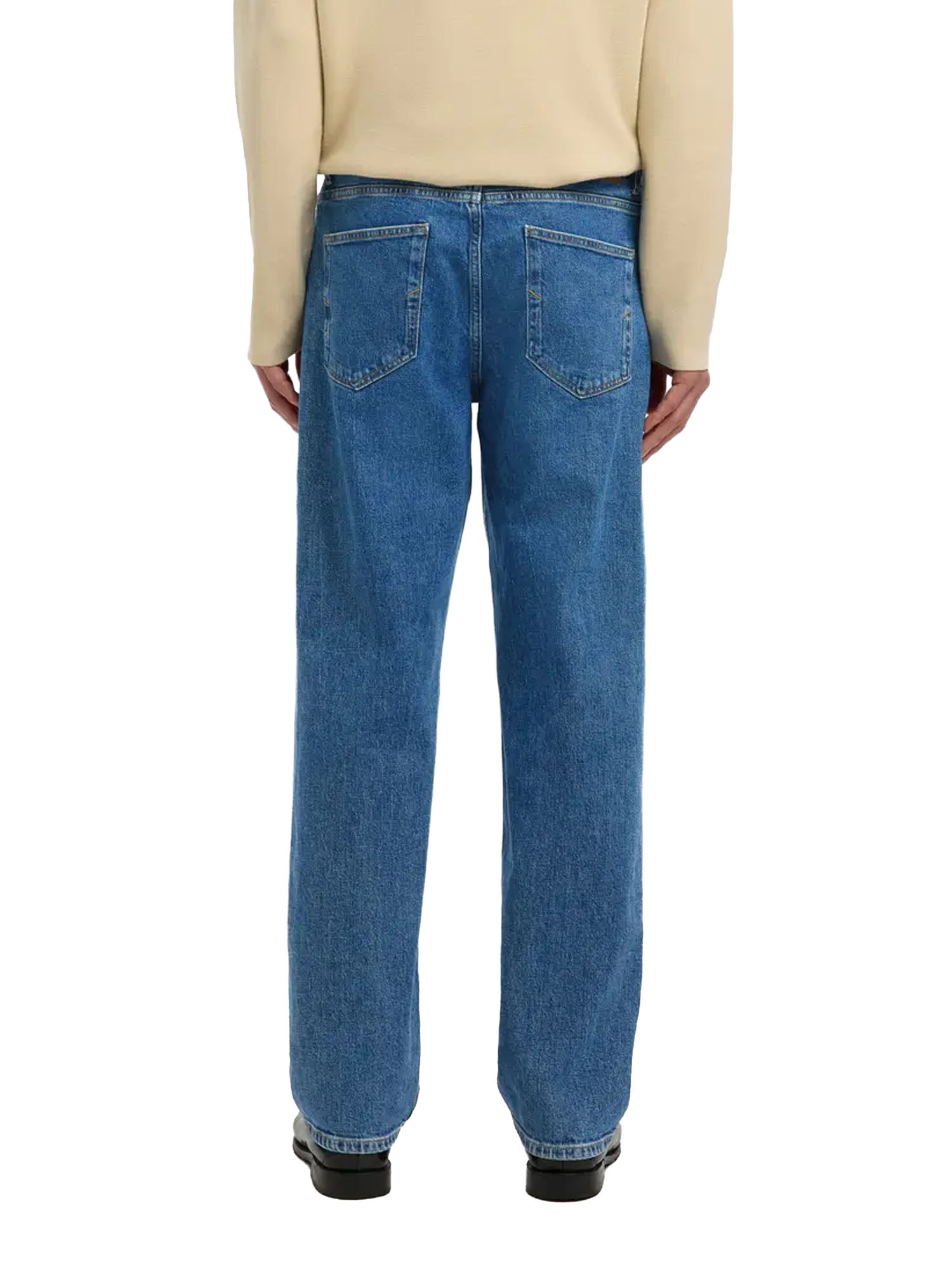 Selected Jeans SLM220 Loose Ben Kori Blu