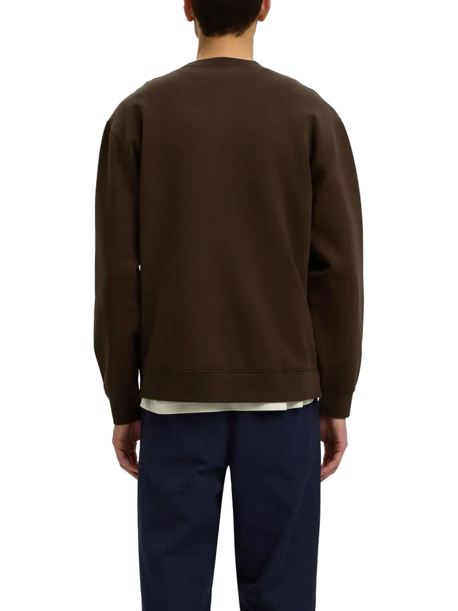 Selected Felpa SLMTOM Marrone