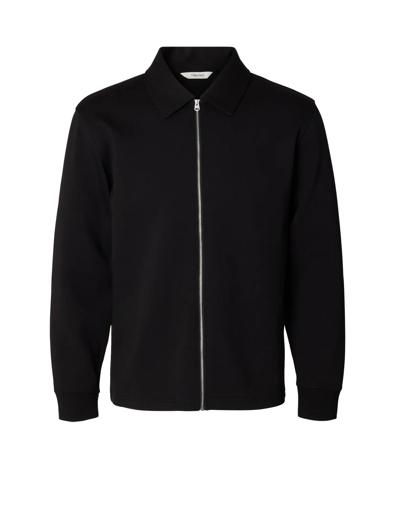 Selected Felpa SLMTOM Full Zip Nero