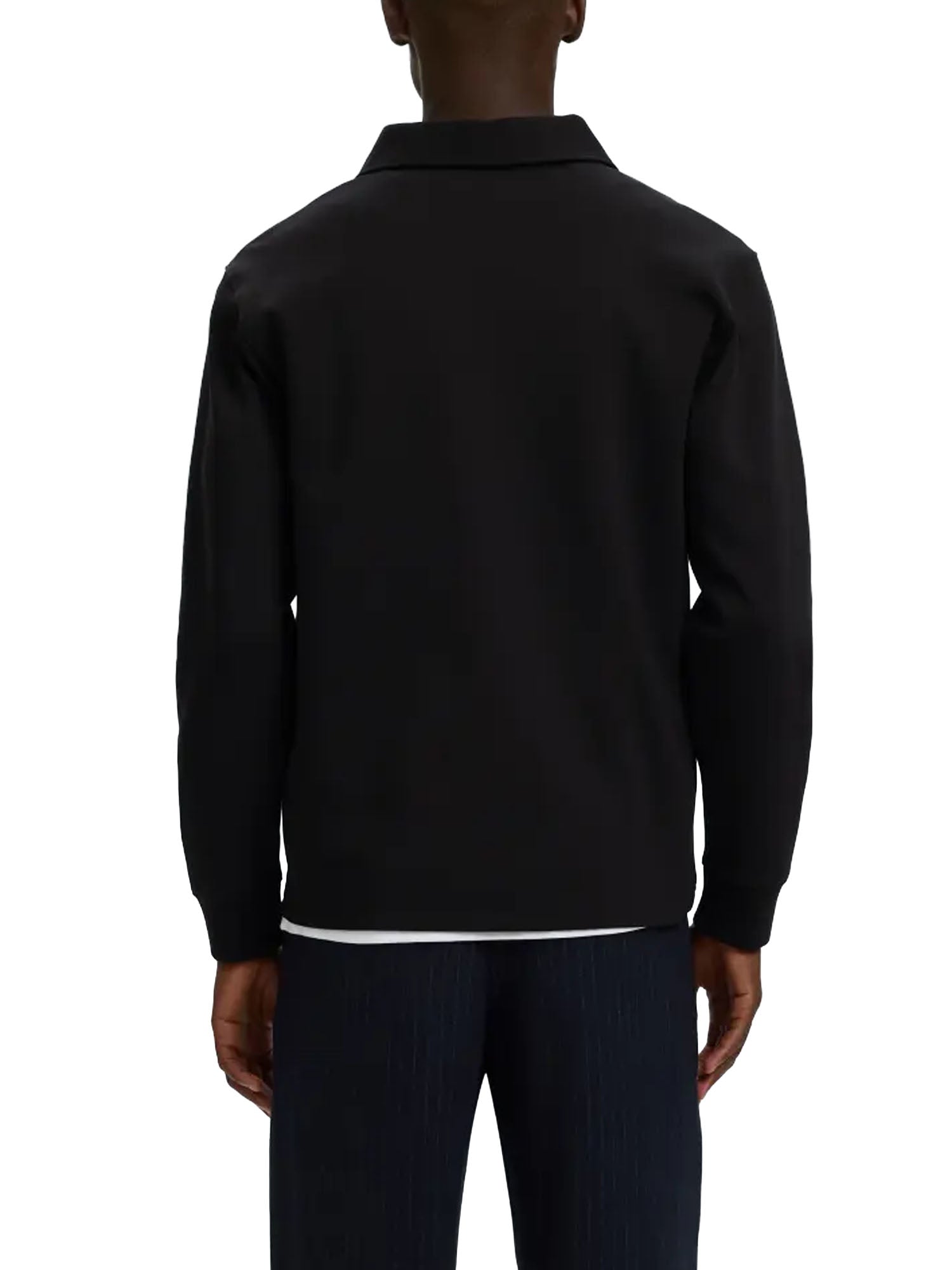 Selected Felpa SLMTOM Full Zip Nero