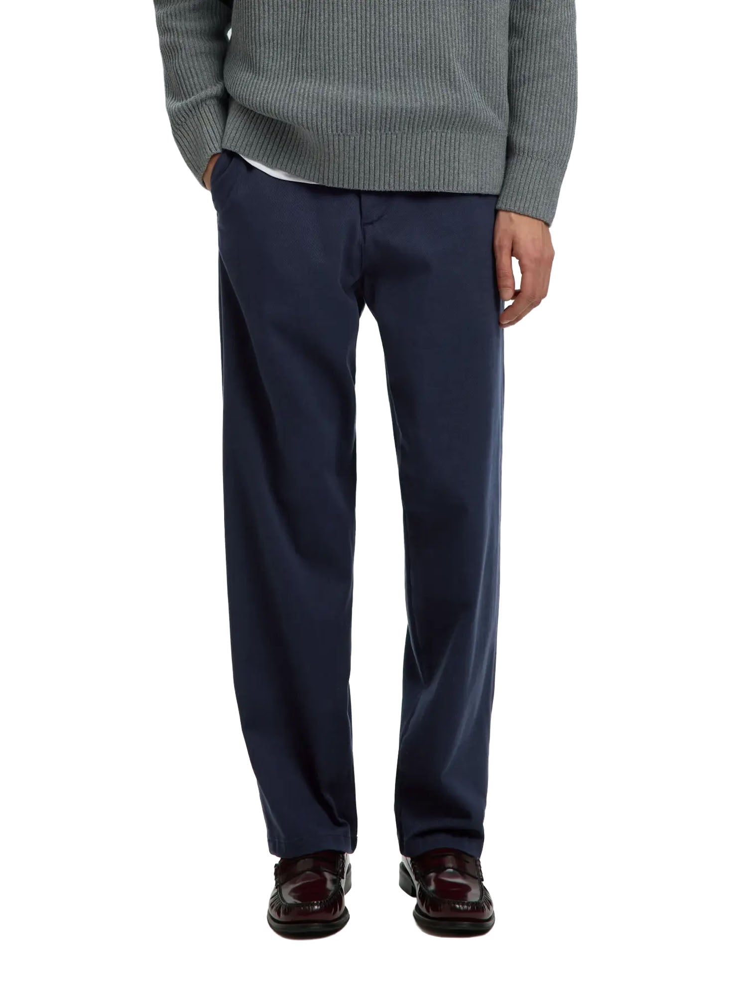 Selected Pantaloni SLM220 Miles Twill Blu