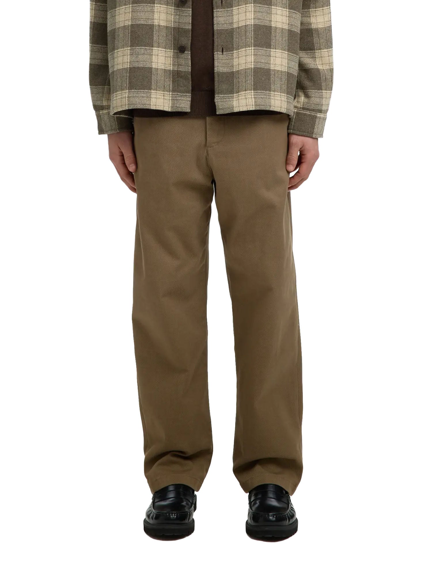 Selected Pantaloni SLM220 Miles Twill Marrone