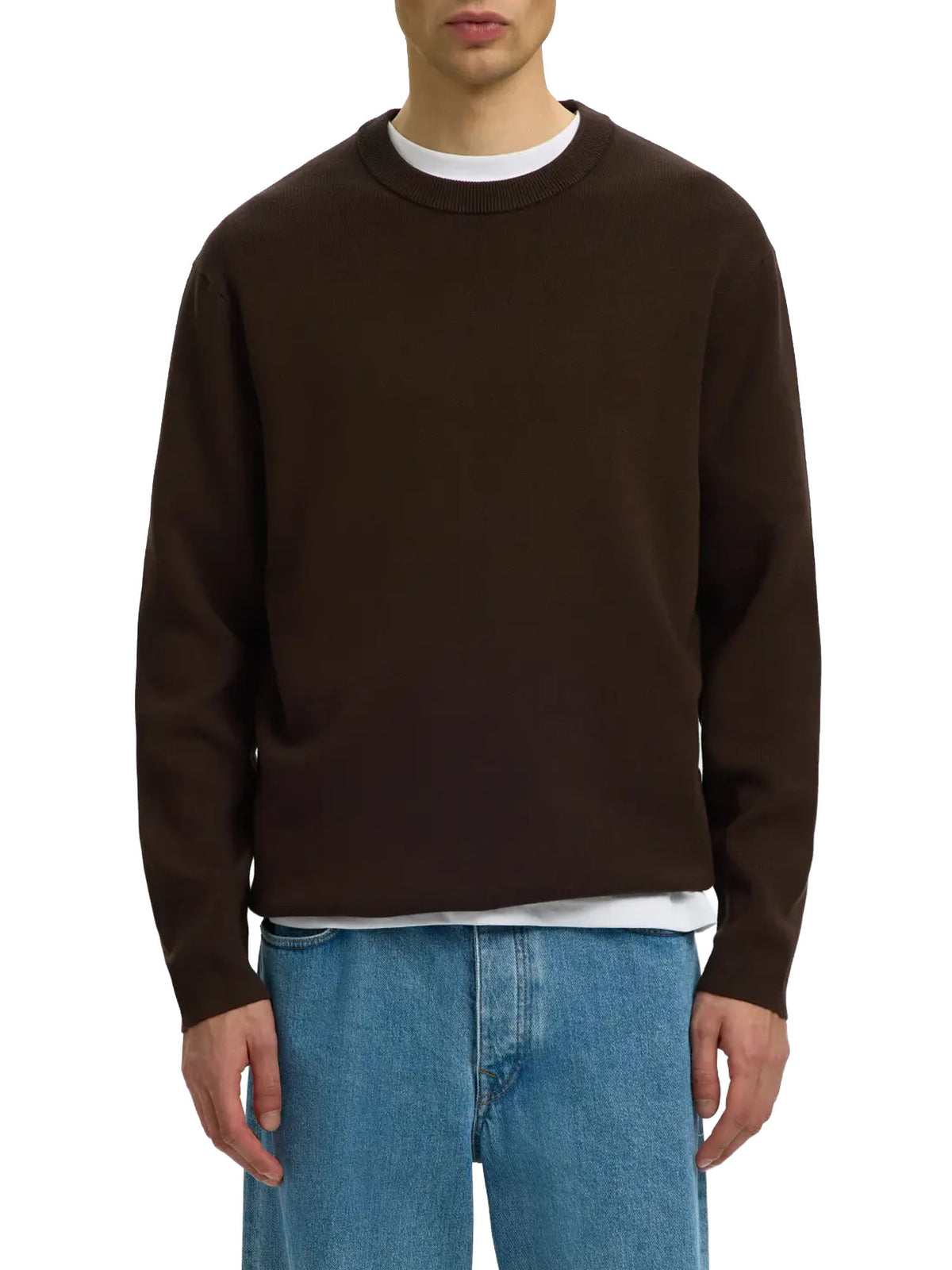 Selected Maglione SLMTELLER Marrone