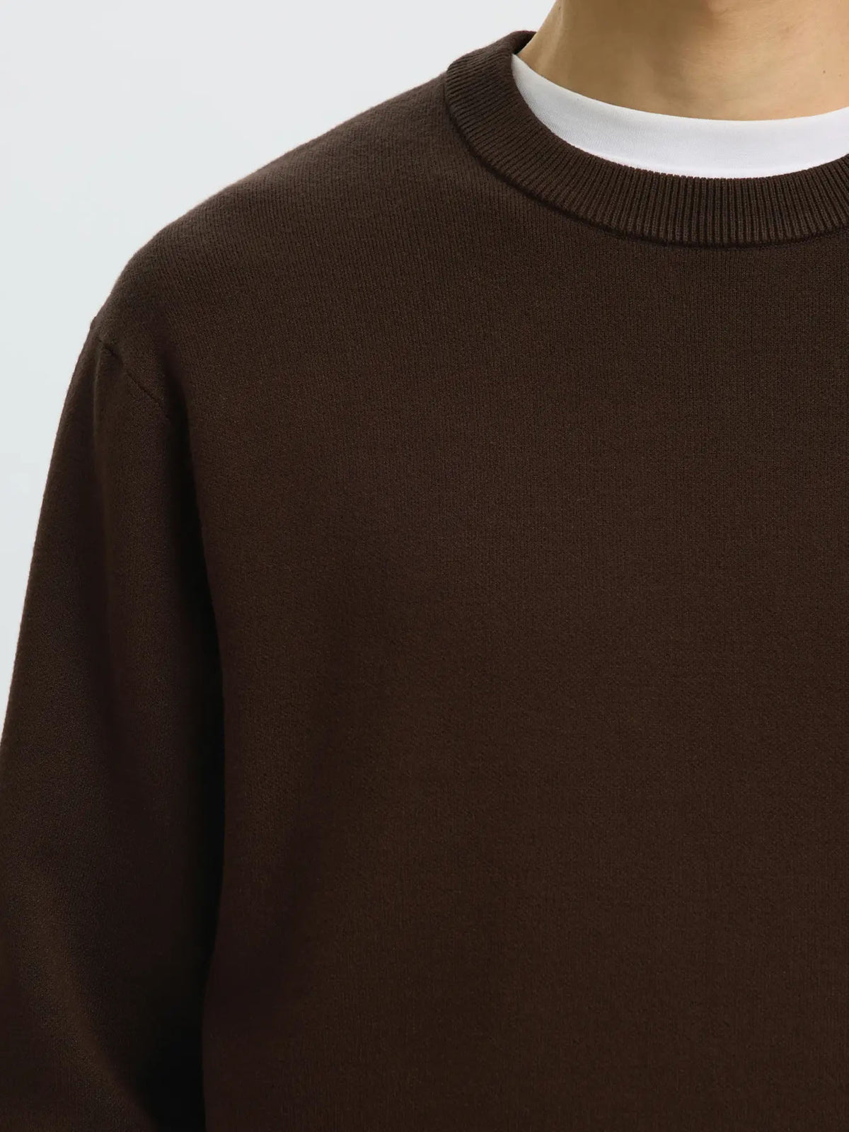 Selected Maglione SLMTELLER Marrone