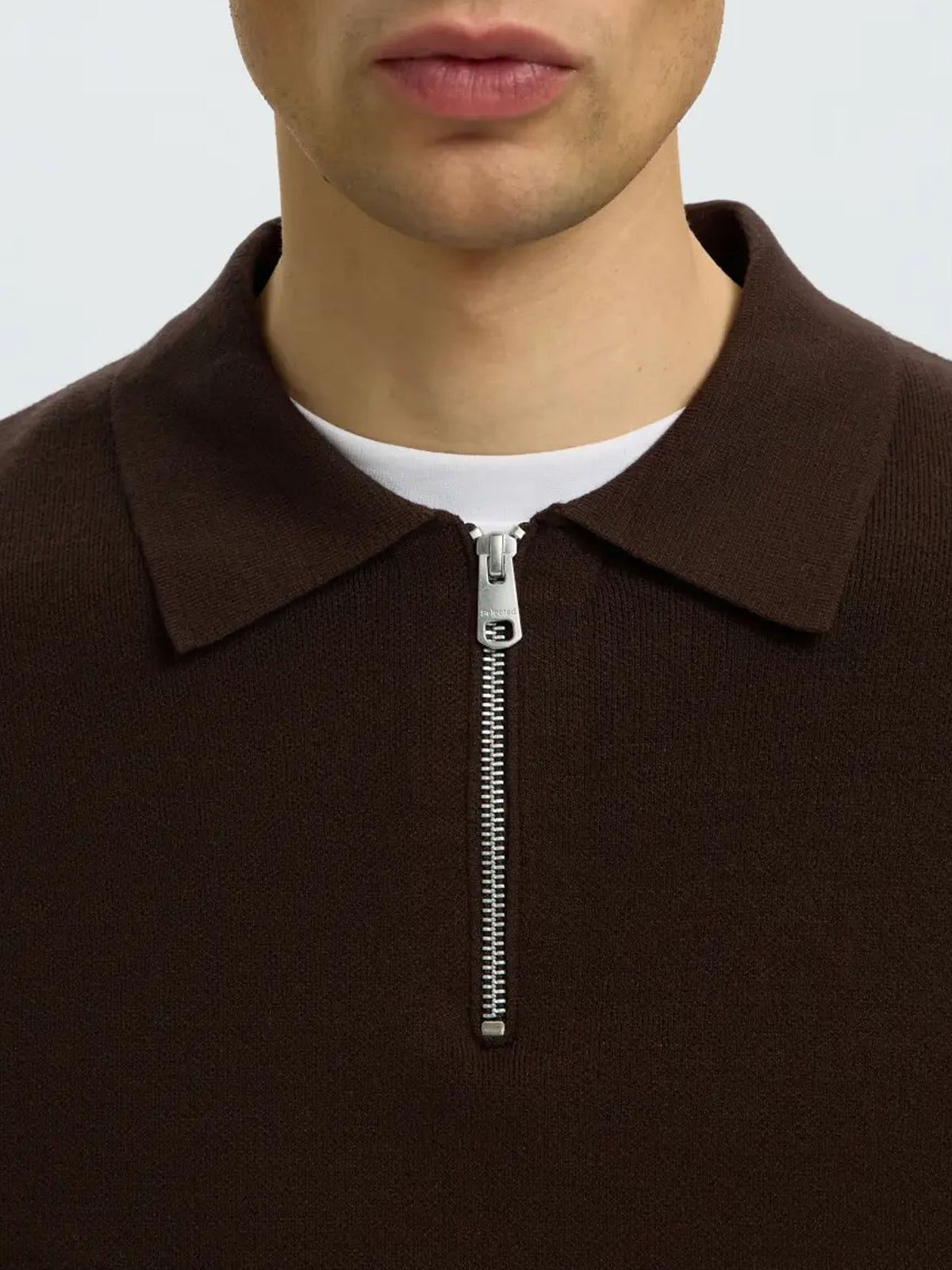 Selected Maglia polo SLMTELLER Marrone