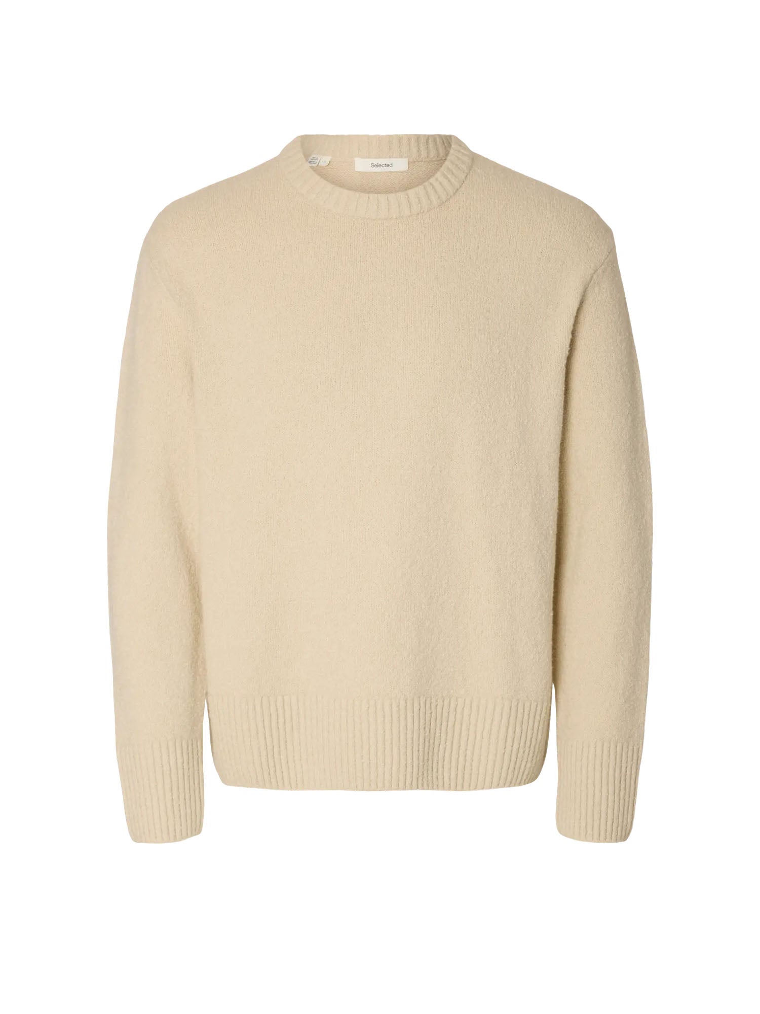 SLMAlex LS Knit Rlx Crew Neck Noos