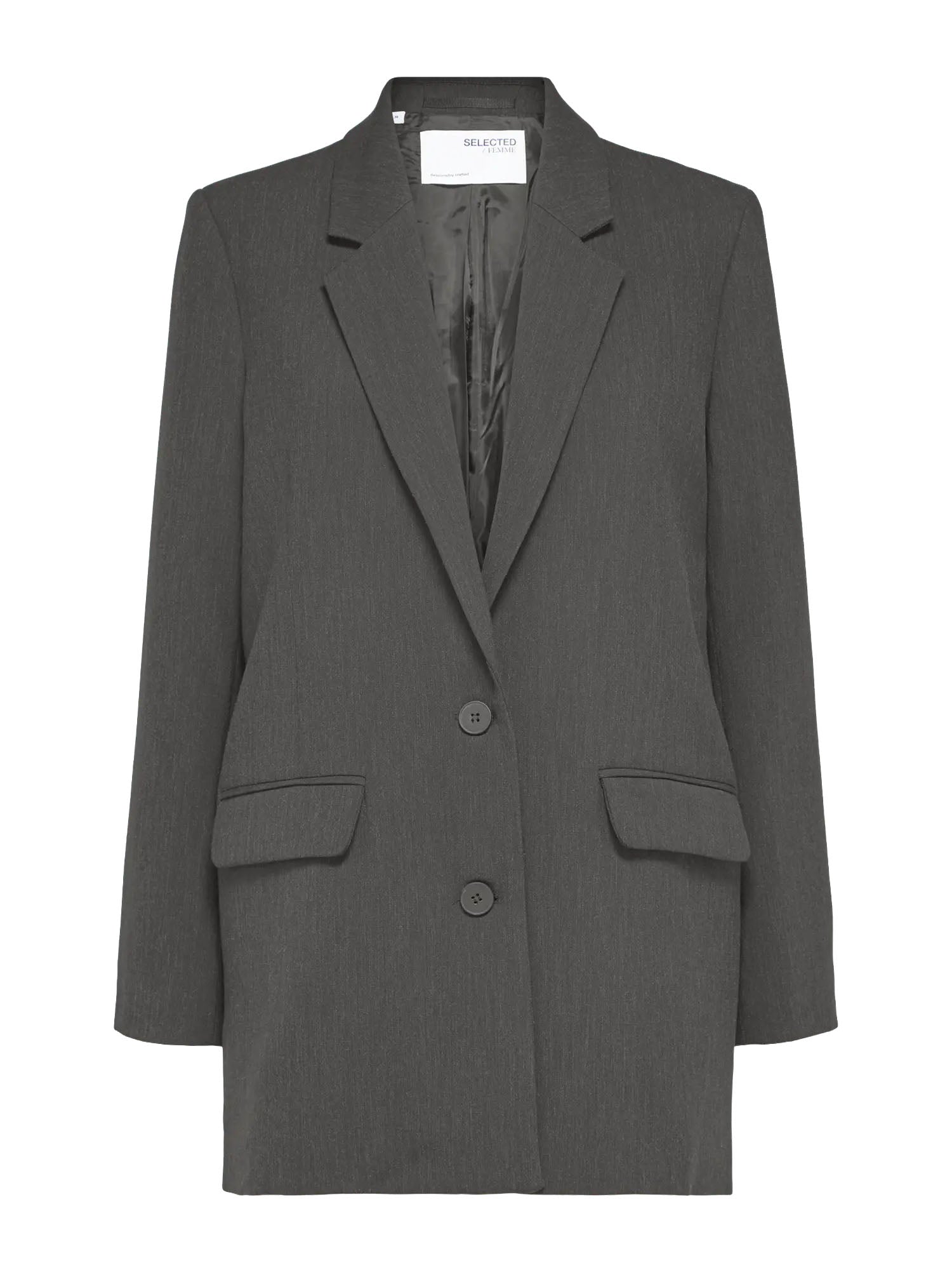 Selected Blazer SLWRITA Relaxed Grigio