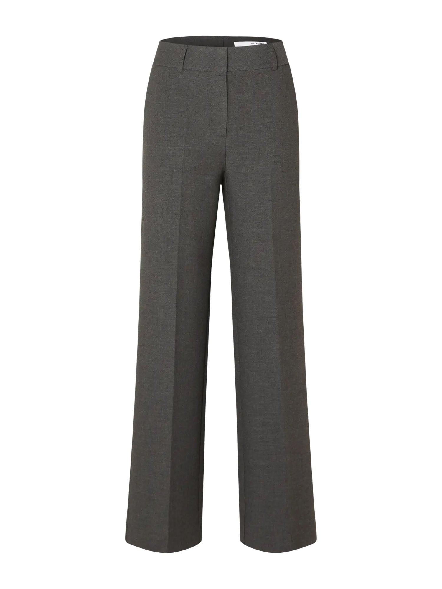 Selected SLWRita MW Wide Pant Grigio