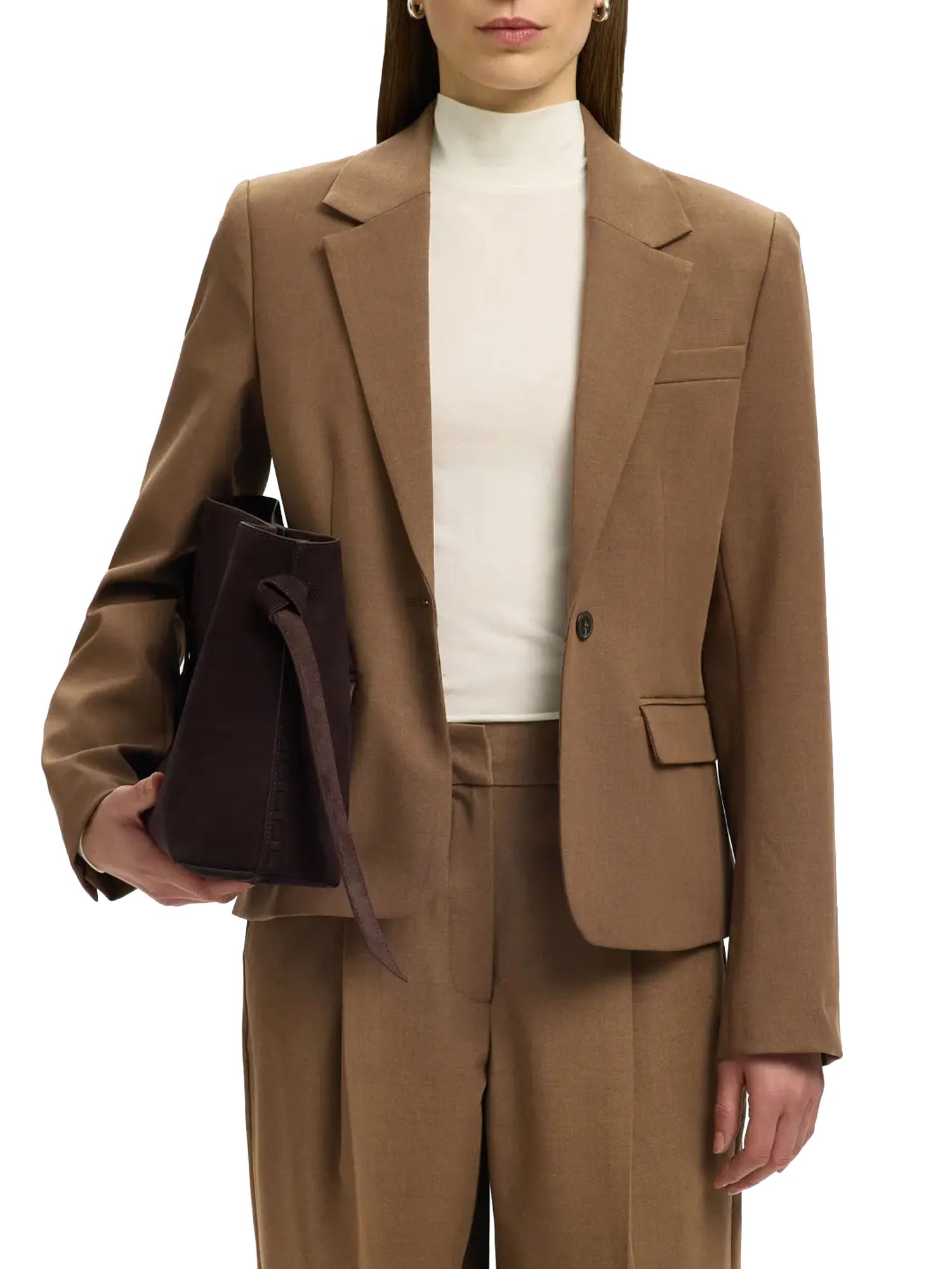 Selected Signe Blazer NOOS Marrone