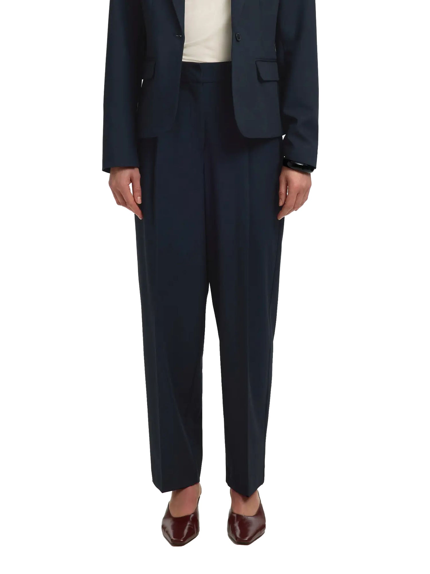 Selected Barrel Signe MW Pant Blu