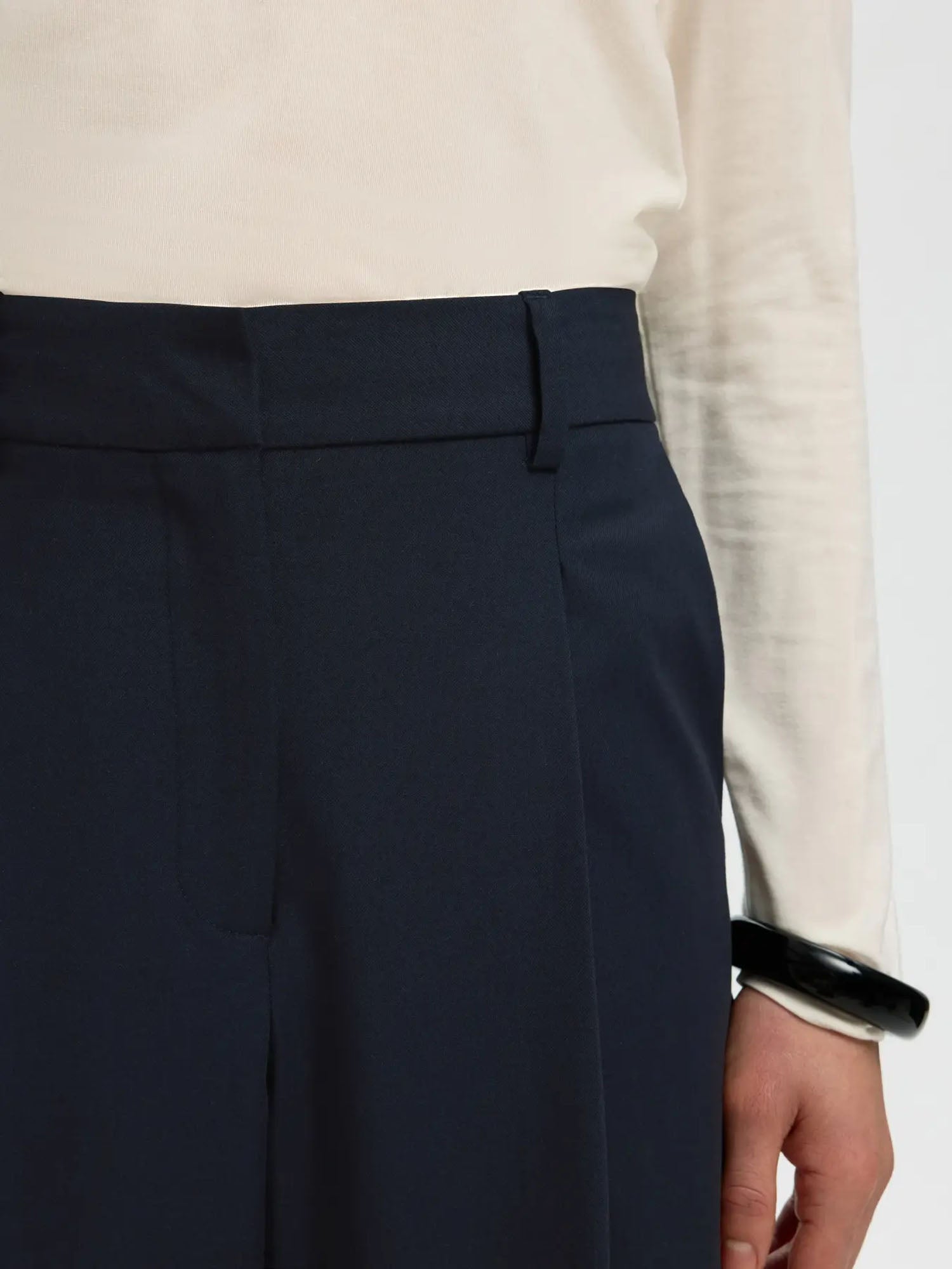 Selected Barrel Signe MW Pant Blu