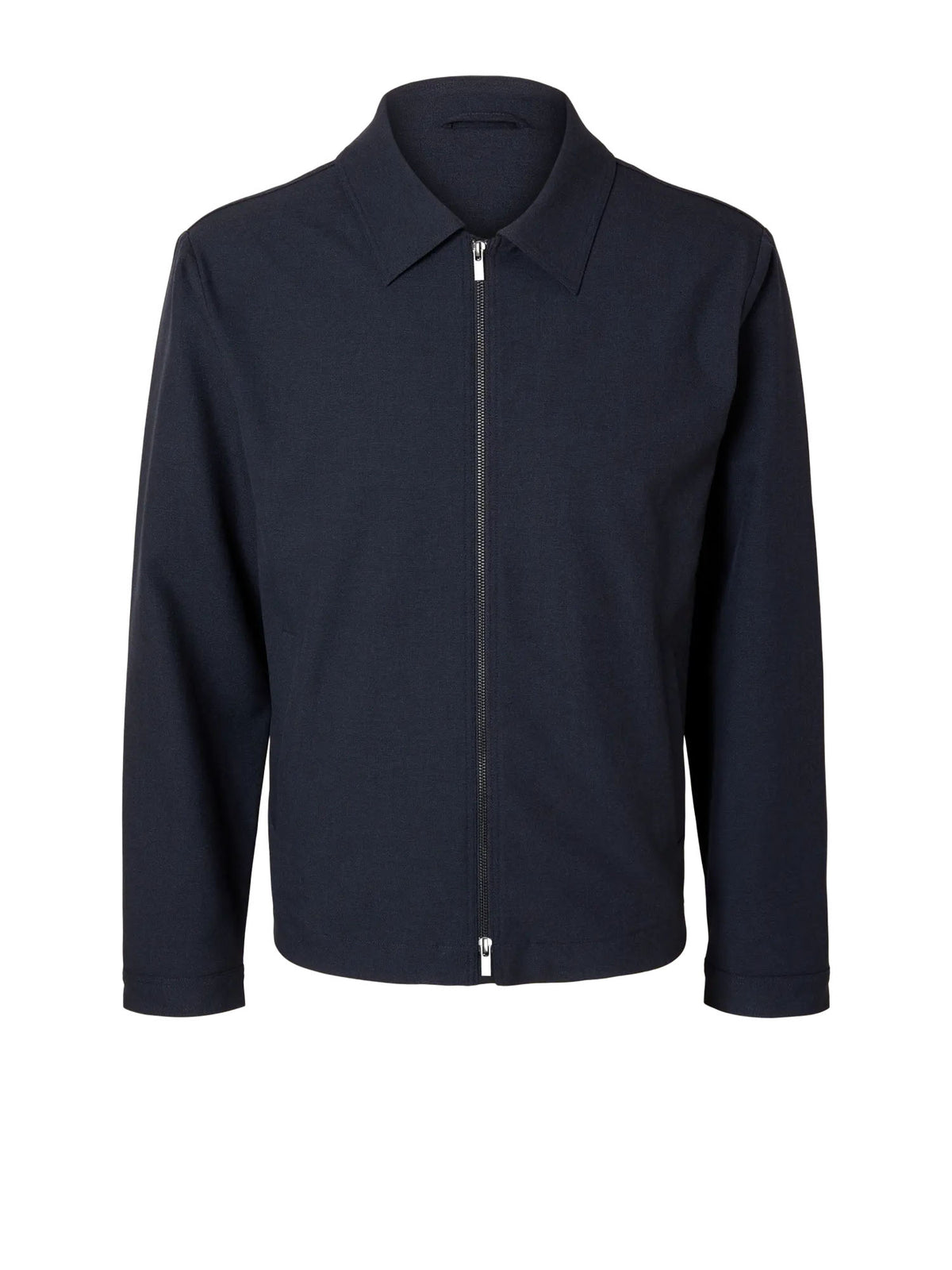Selected Finn Zip Jacket Noos Blu