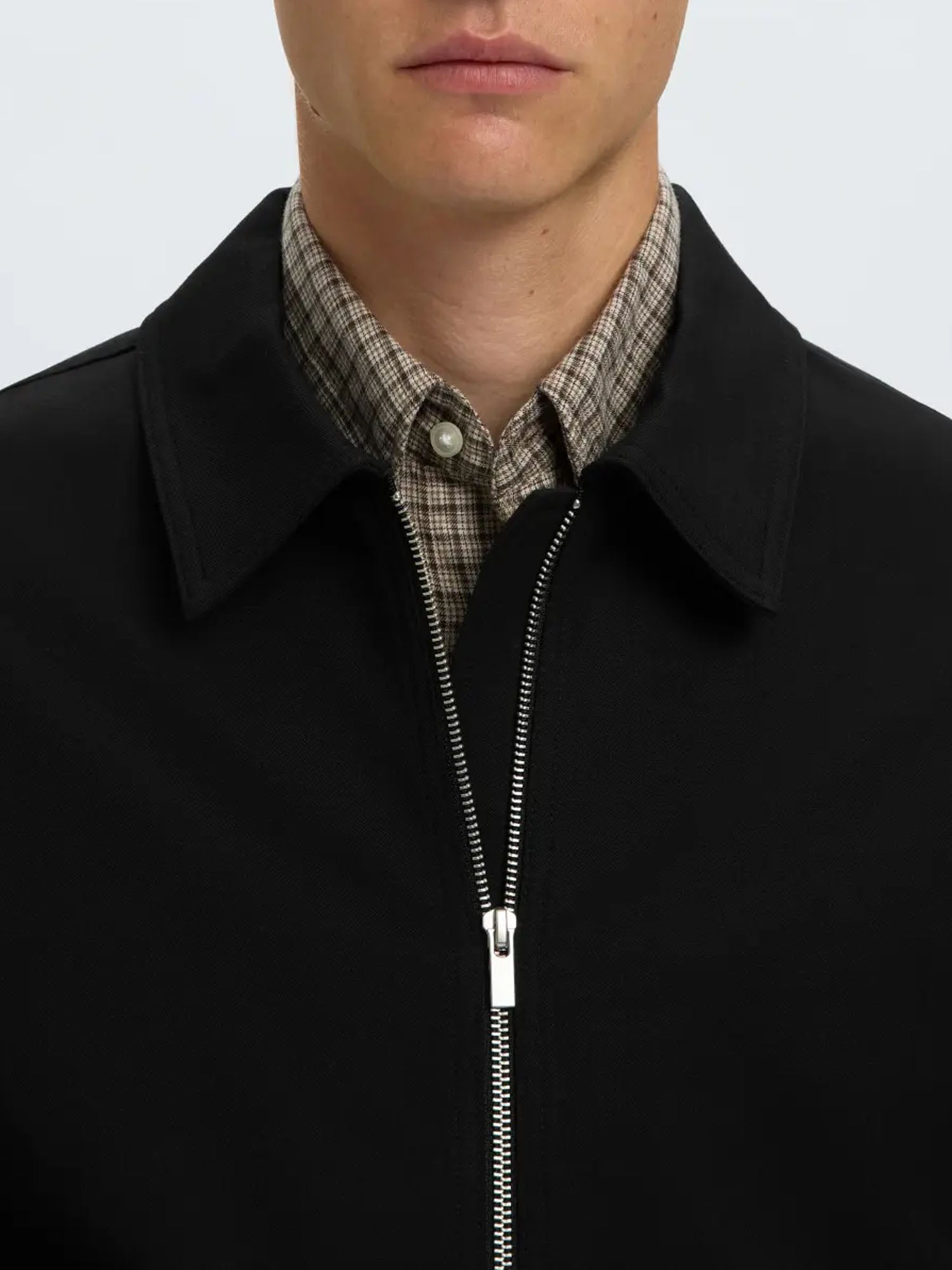 Selected Finn Zip Jacket Noos Nero