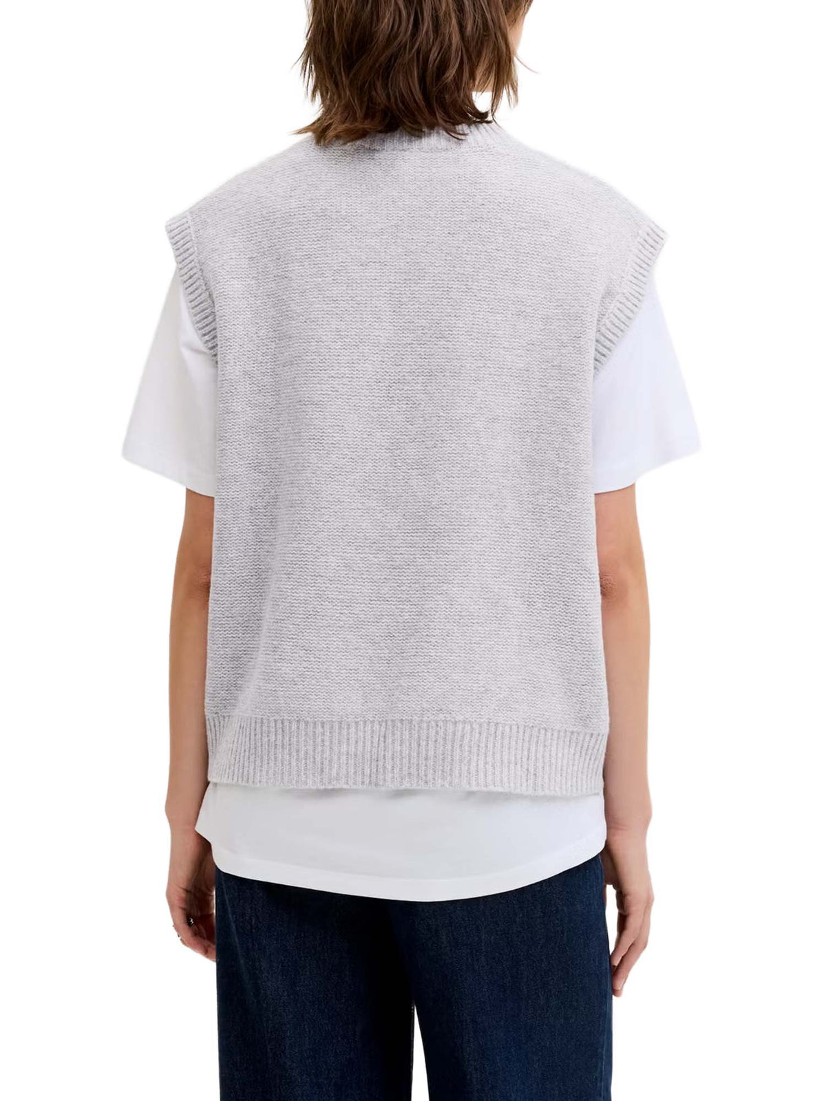 Jjxx Gilet JXJOSIE Knitted Bianco